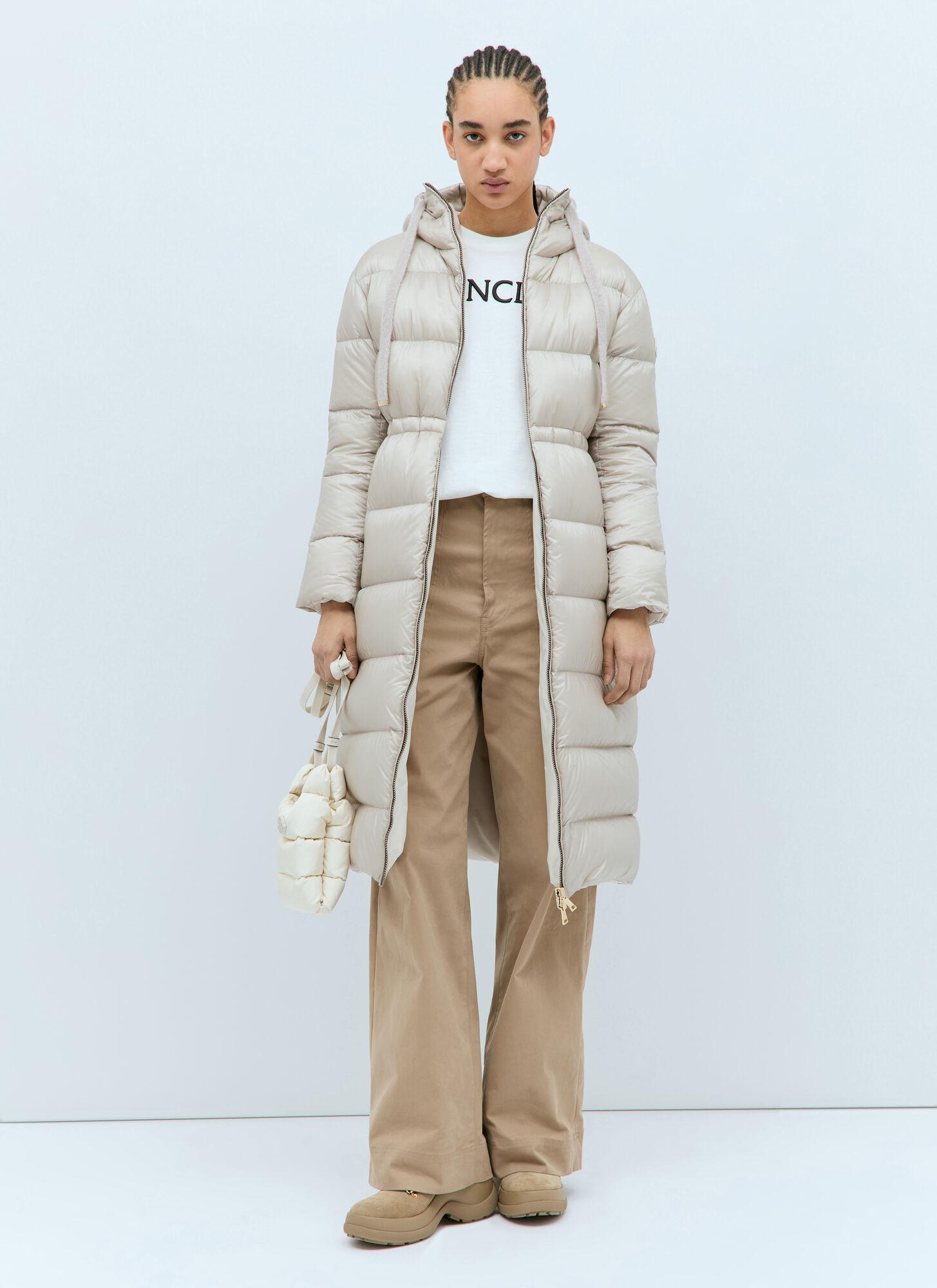 Moncler Goelo Coat Moncler Boulogne Reversible Long Down Coat In