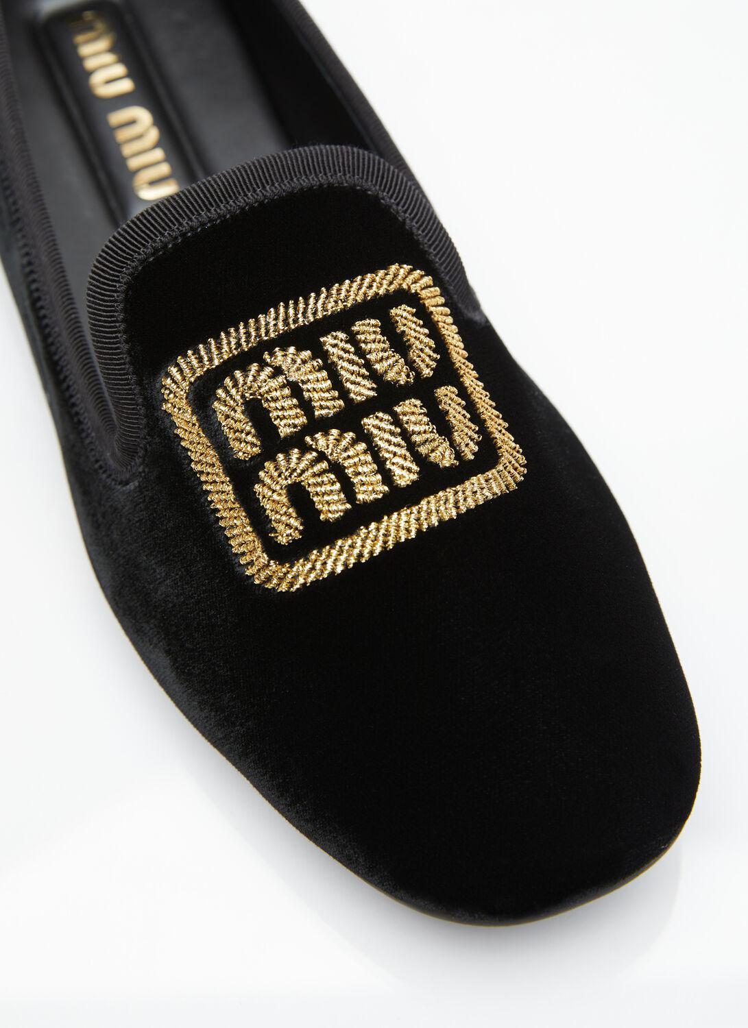 ローファー・オックスフォード MiuMiu | Velvet slippers 5S090E_068_F0002_F_005 ☆送料関税込☆MIU MIU ブラッシュドレザー ペニー ローファー