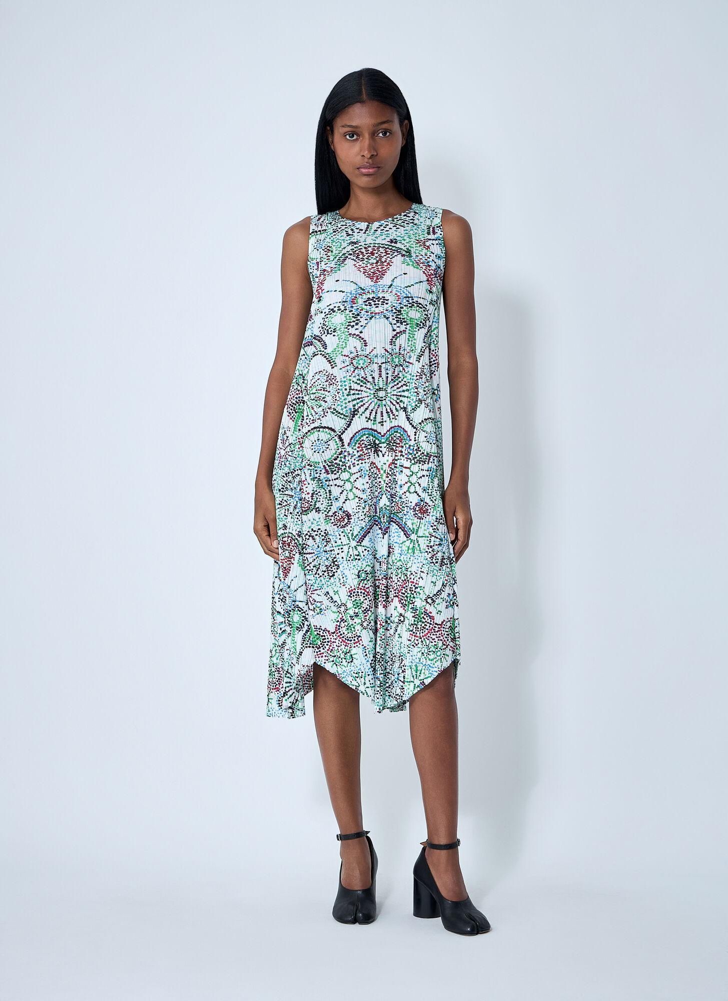 Pleats Please Issey Miyake Light Festival Dress in Blue | Lyst Australia