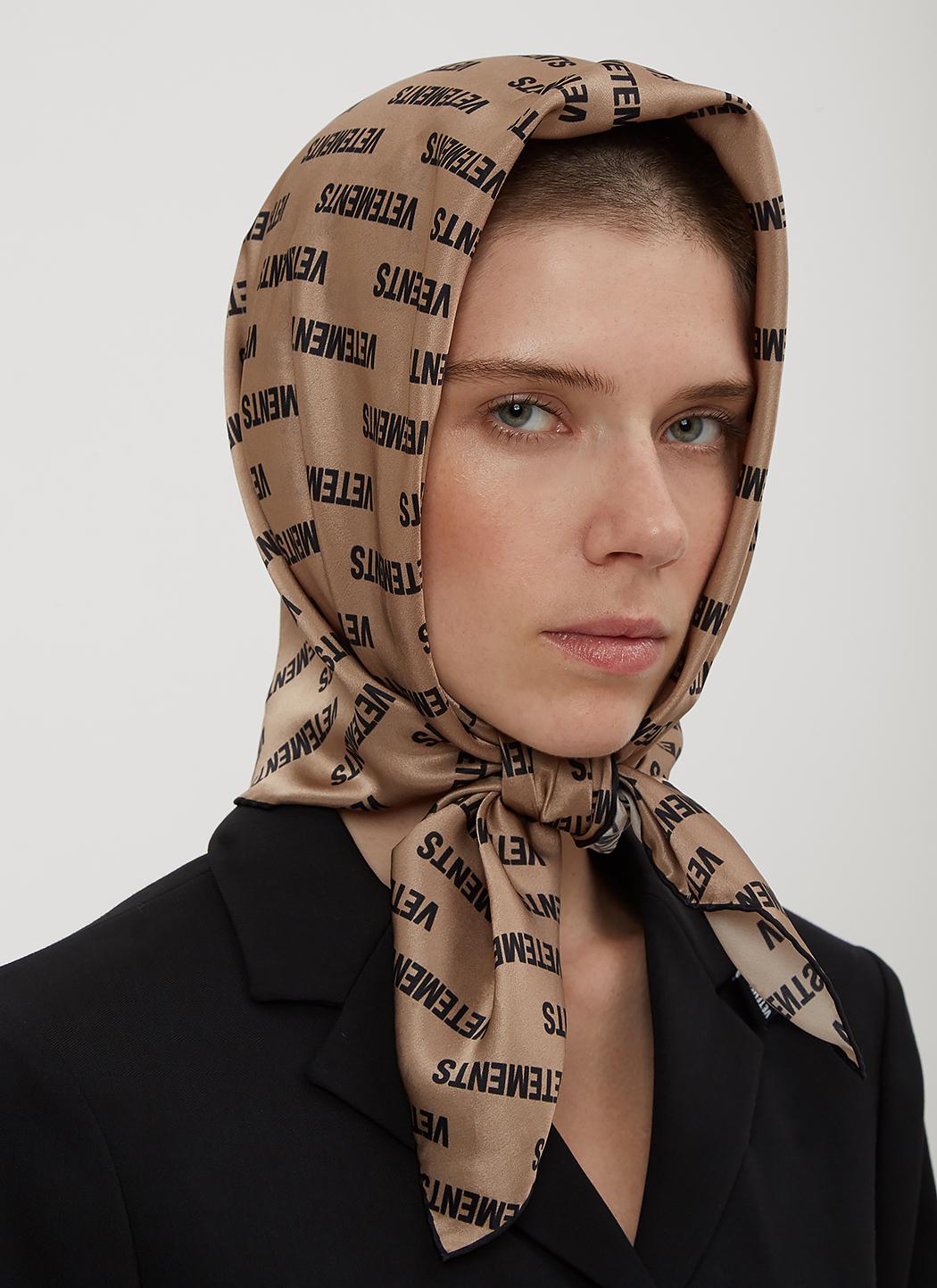 VETEMENTS MONOGRAM SILK SCARF - www.seasidemedicalpractice.com VETEMENTS MONOGRAM SILK SCARF - www.seasidemedicalpractice.com