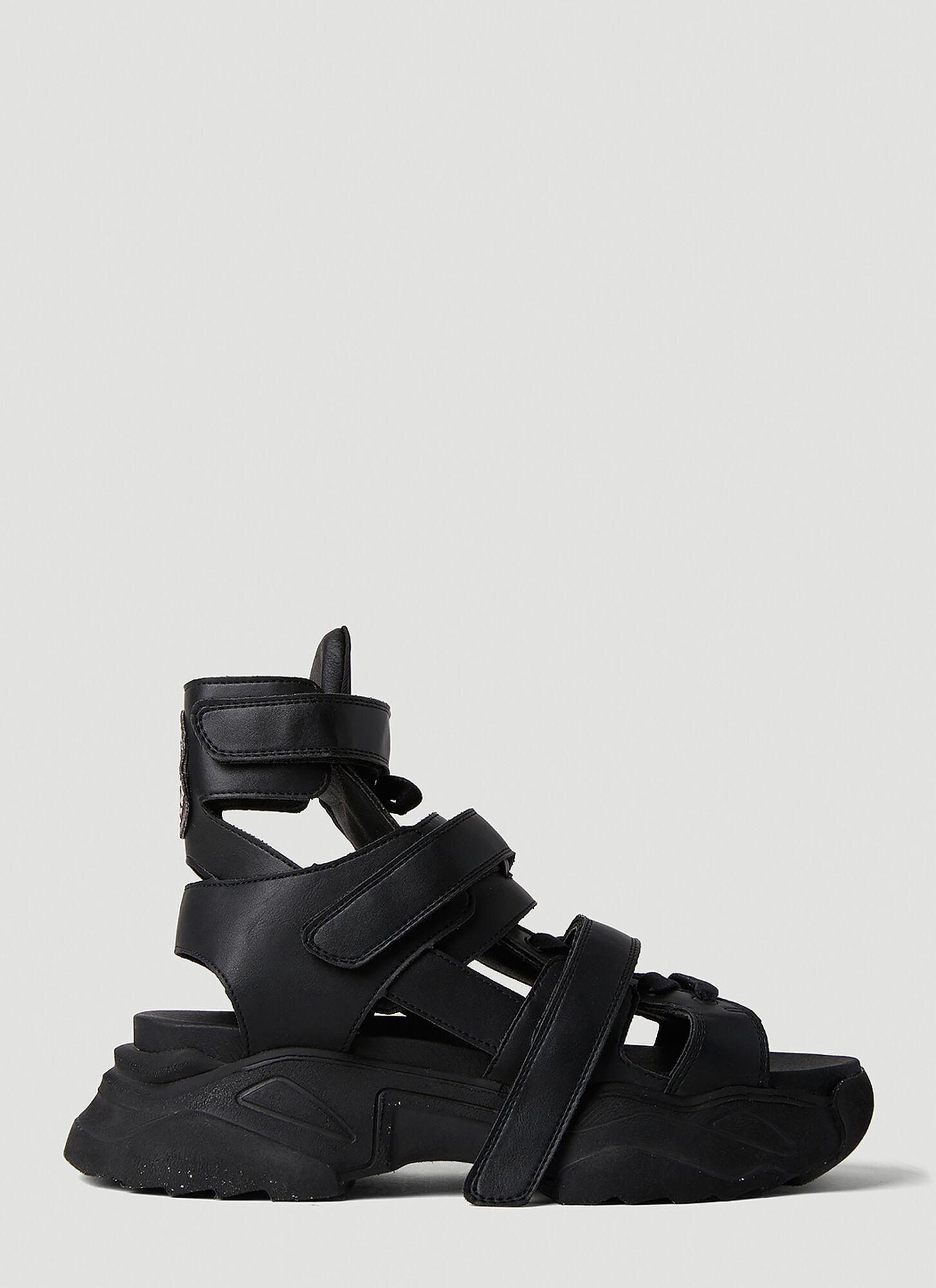 Vivienne Westwood Romper Sandals in Black for Men | Lyst