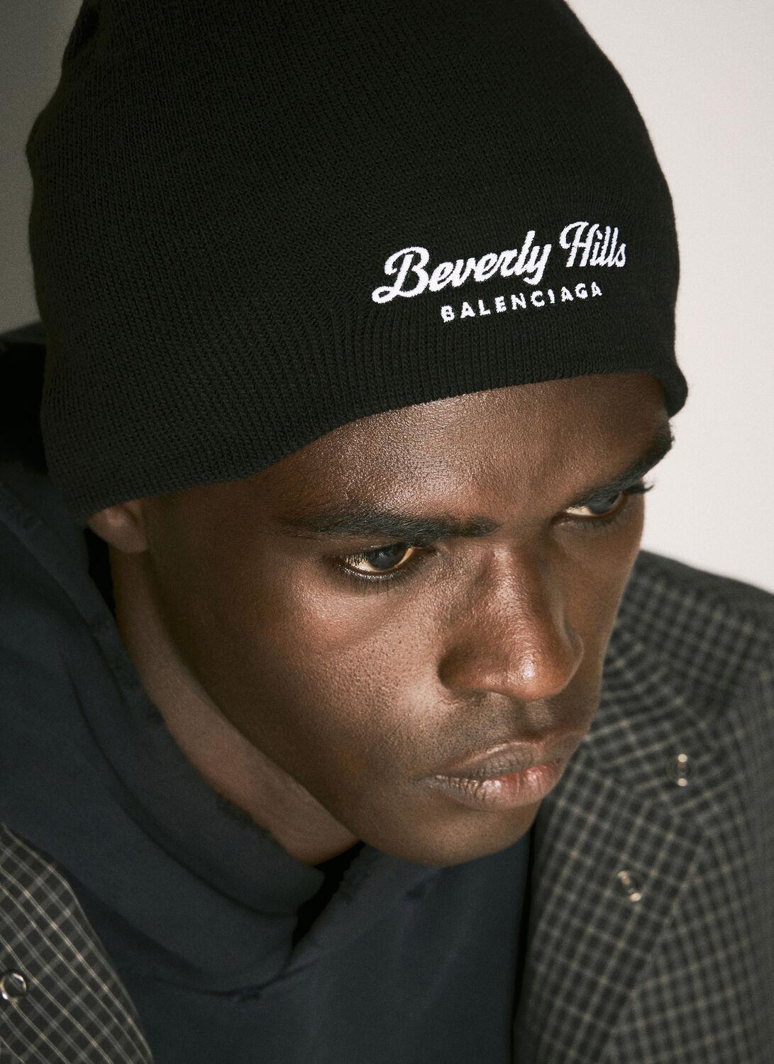 balenciaga woolen cap