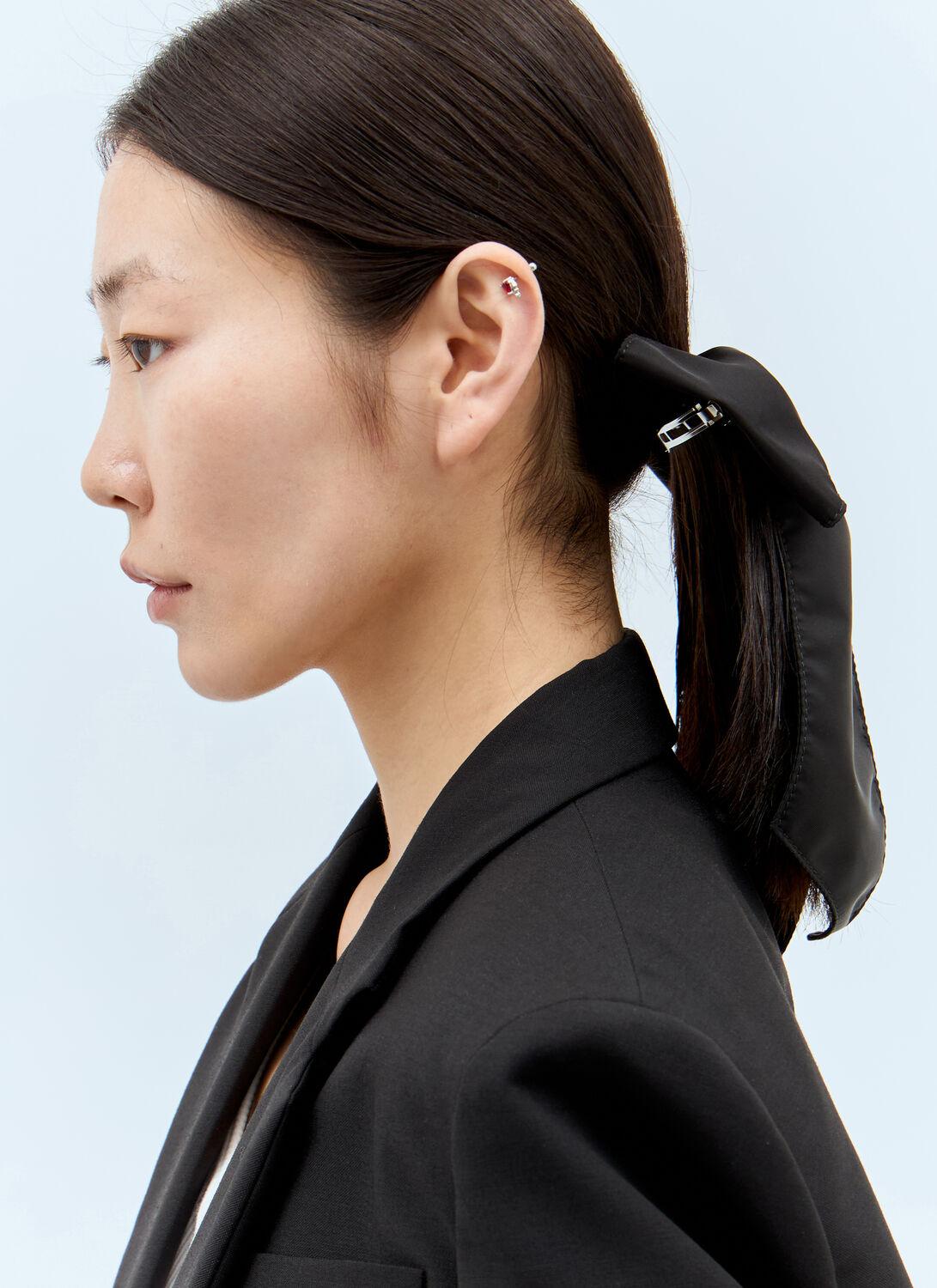 Prada Re-Nylon Hair Clip in Black | Lyst
