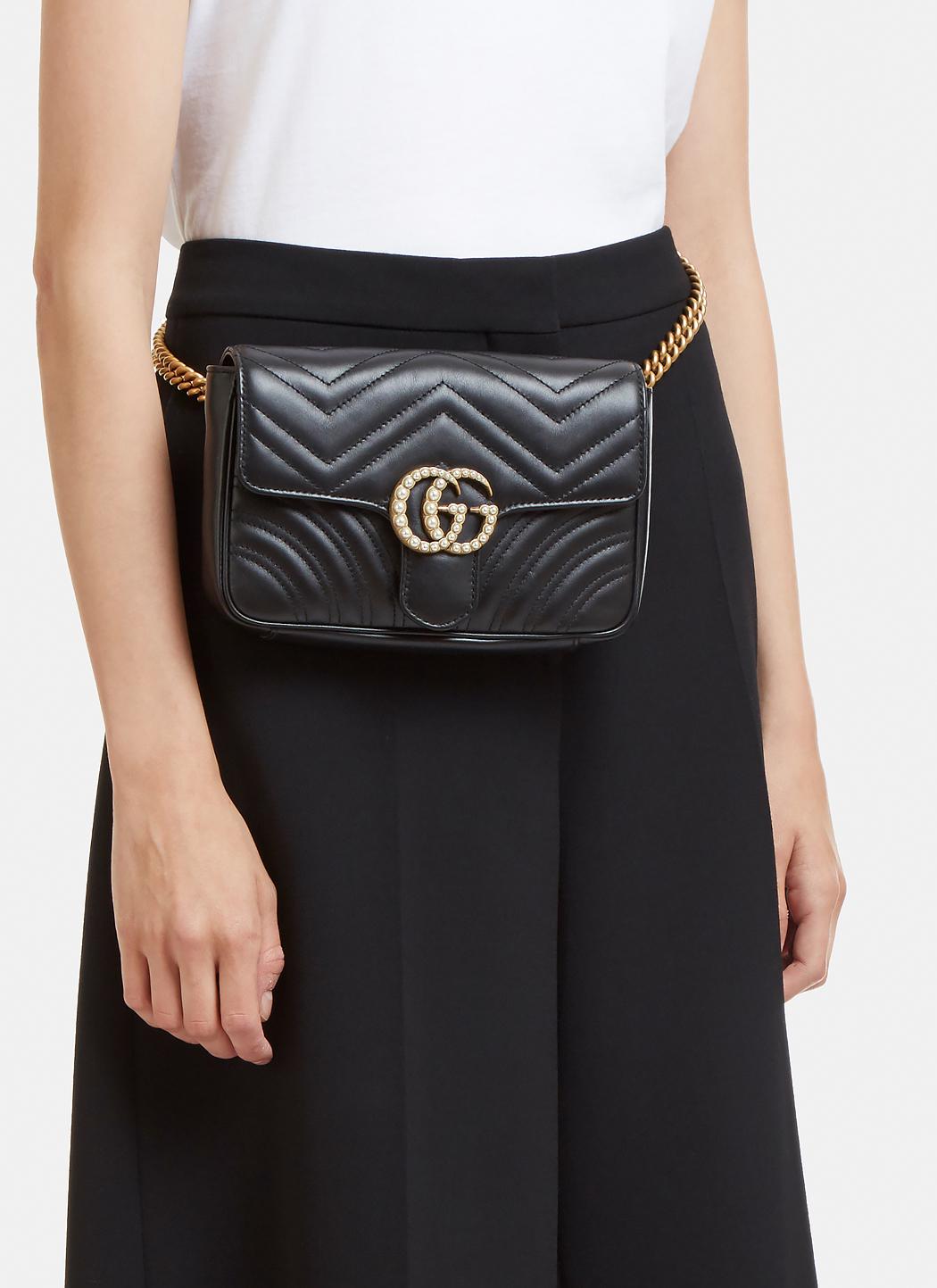 Gucci bag with pearls hot sale