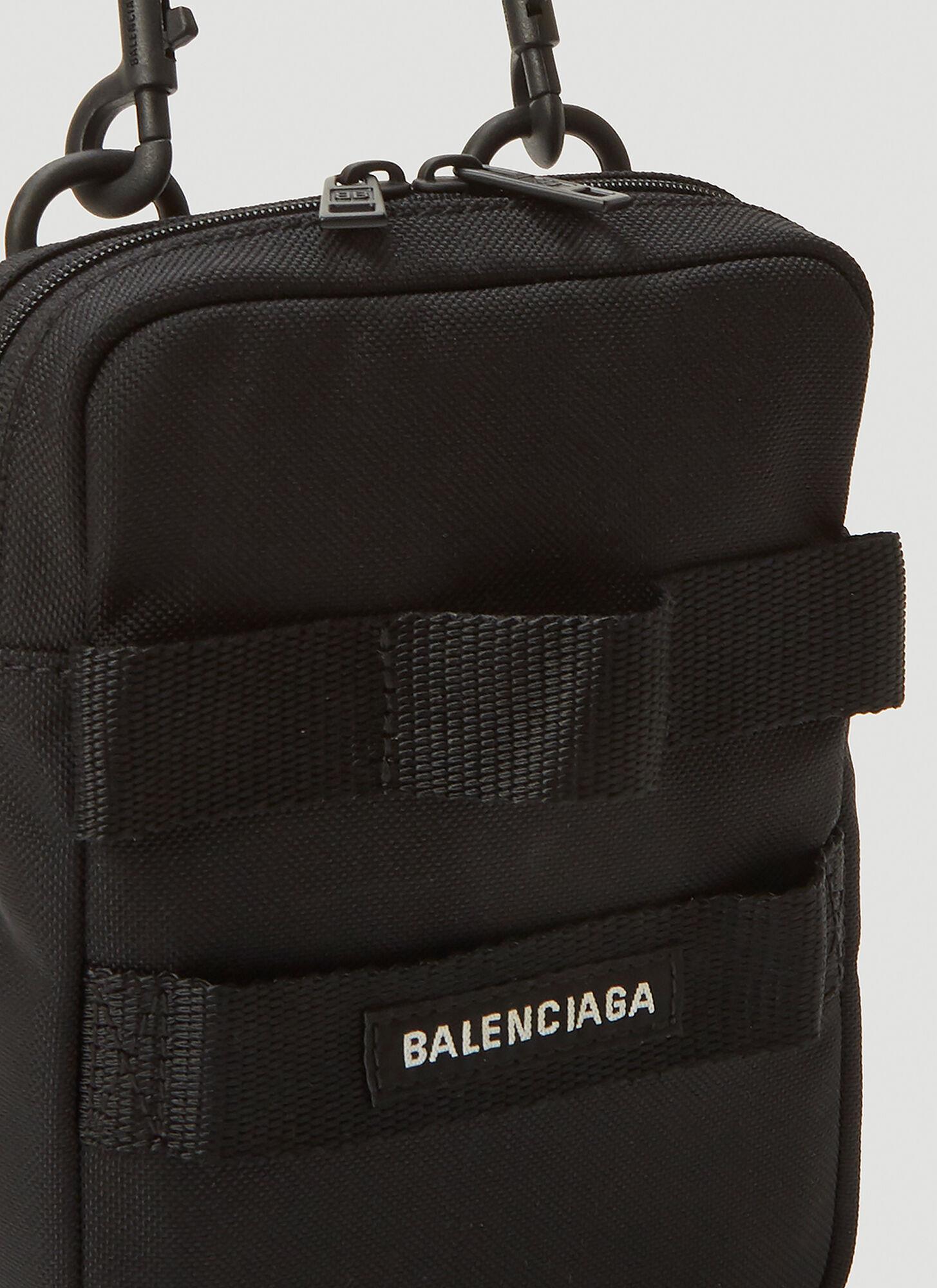 Balenciaga Army Crossbody Bag in Black for Men | Lyst