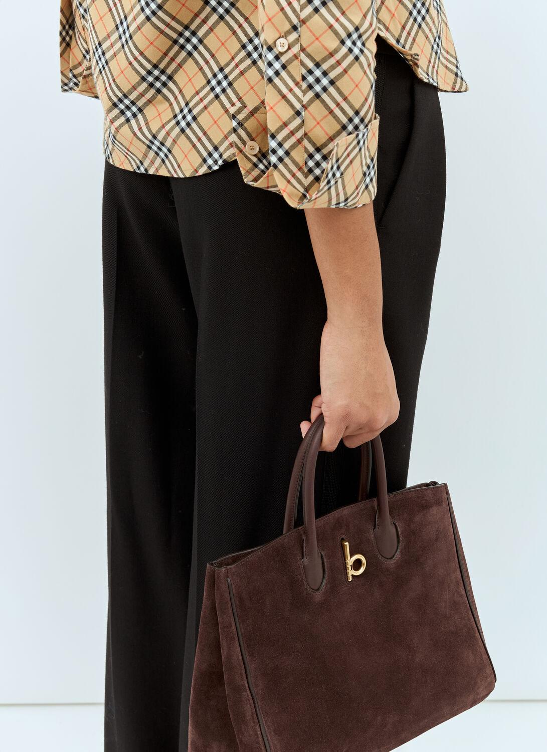 VIP【関税送料無料】希少 Burberry Rocking Horse Tote Bag Burberry Small Rocking Horse Tote Bag in Natural | Lyst
