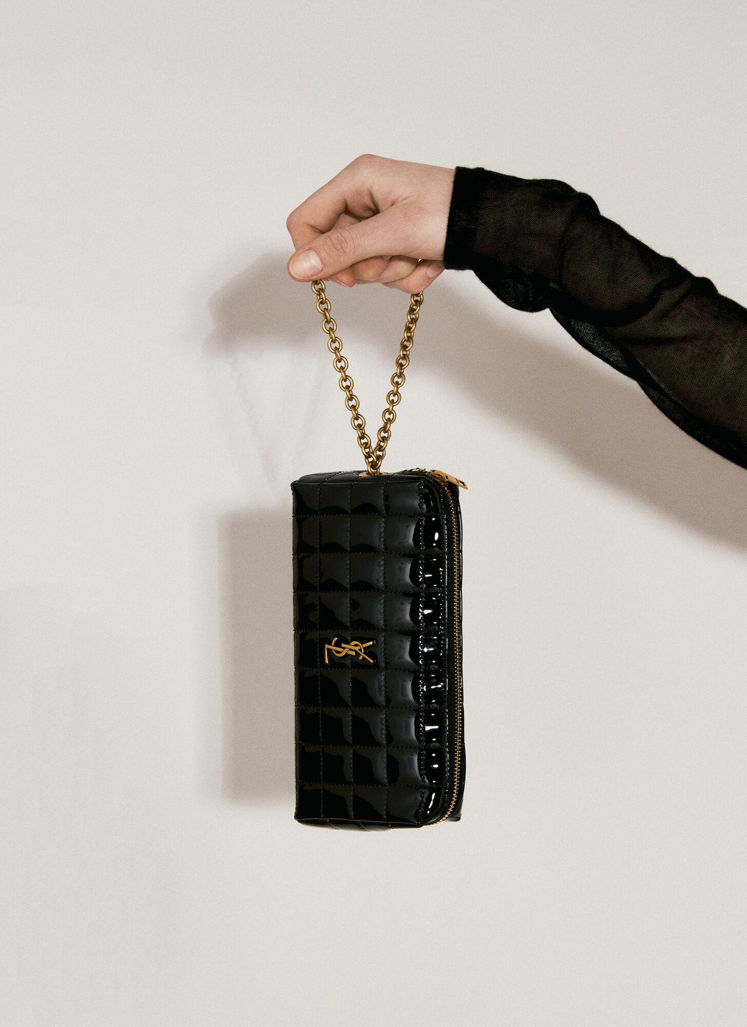 Saint Laurent Cassandre Matelasse Carre Pouch in Black Lyst Canada