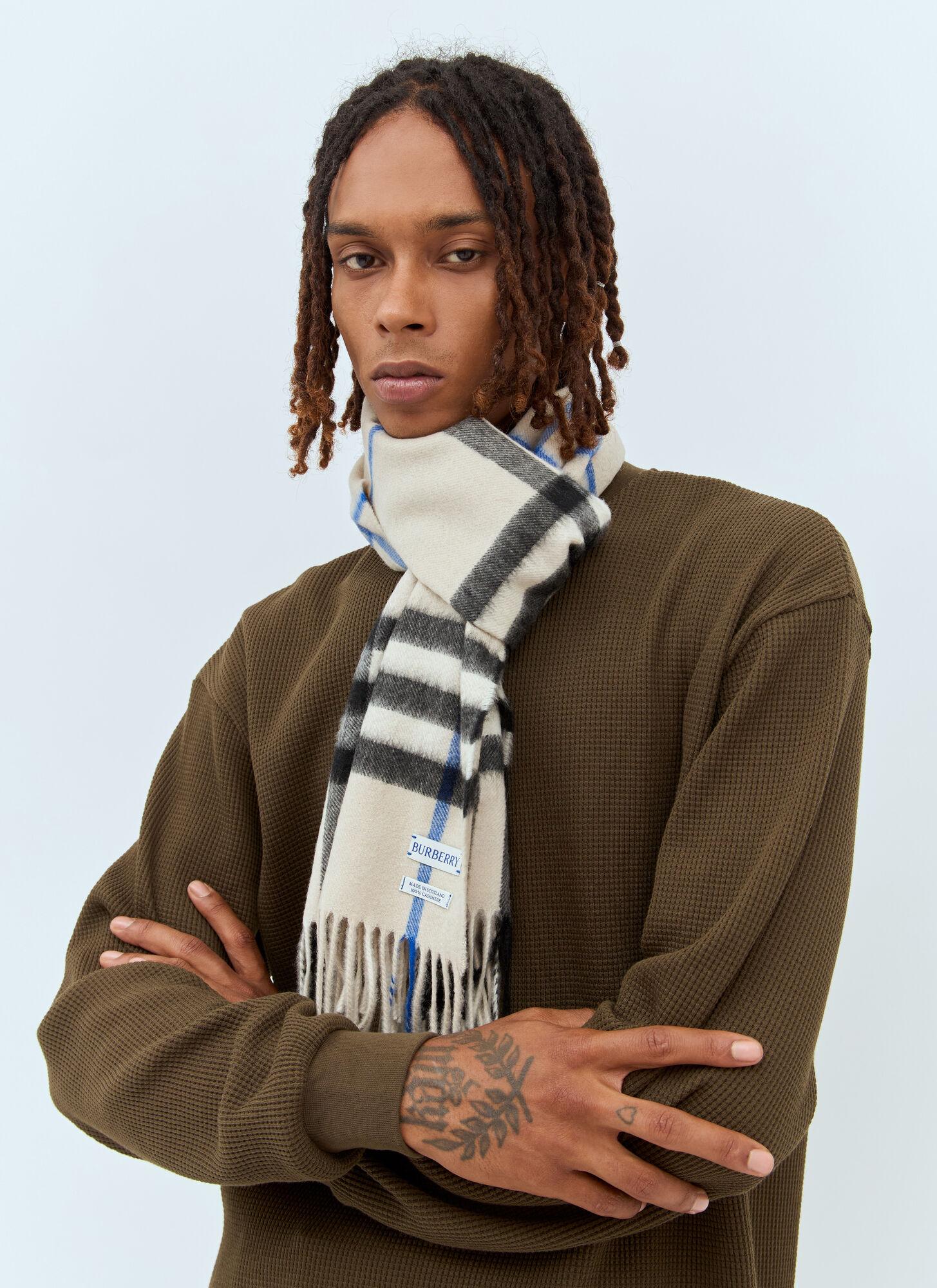 burberry men's giant cashmere scarf