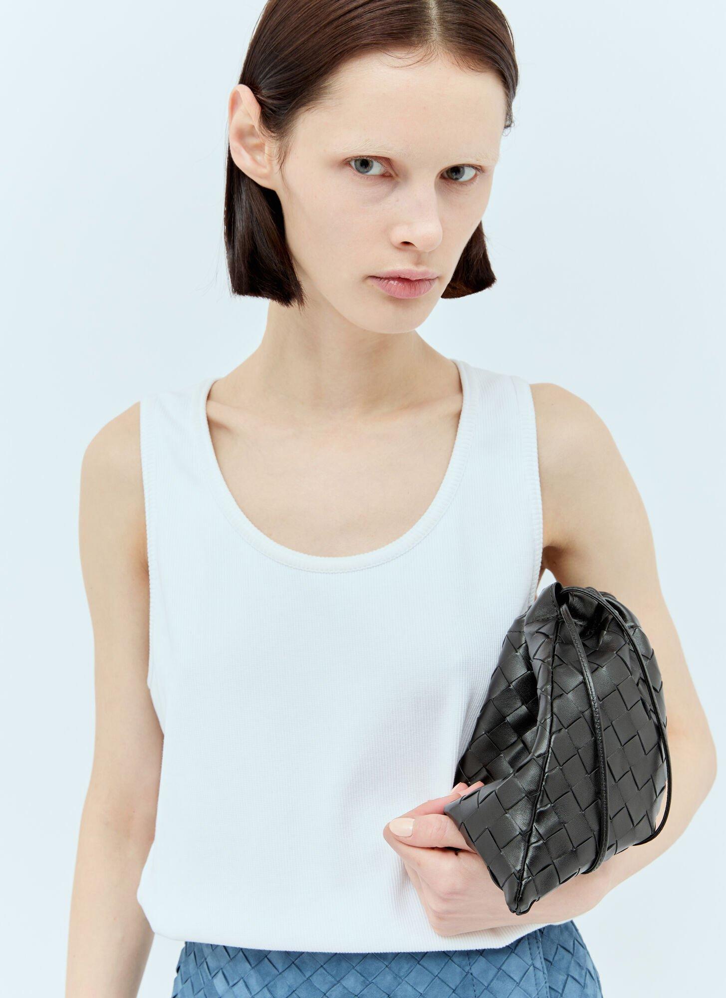 ハンドバッグ Bottega Veneta Medium Dustbag White BOTTEGA VENETA ボッテガヴェネタ トートバッグ ホワイト MEDIUM