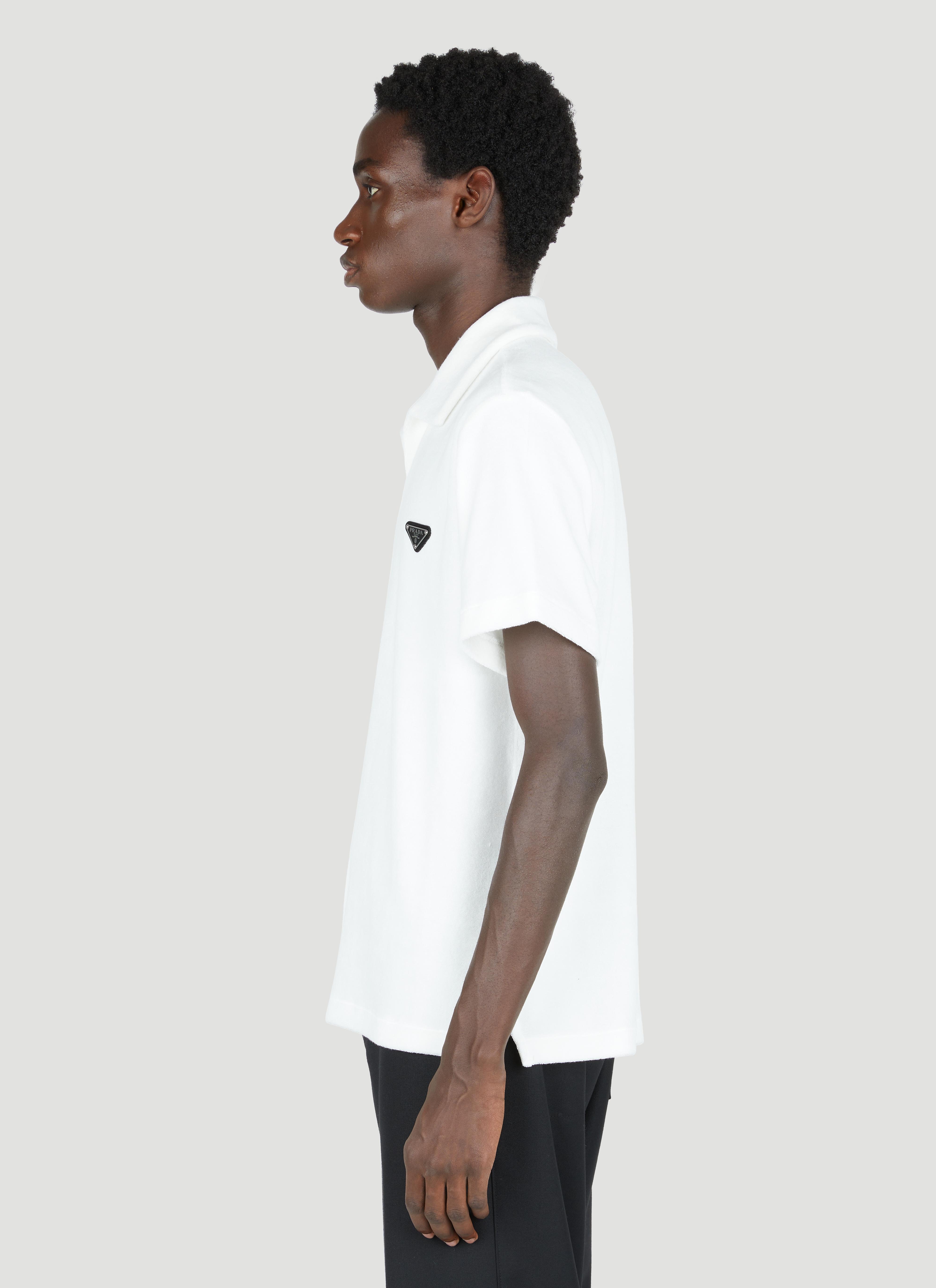 PRADA ポロ Prada Polo Shirt Cotton Red/Black | eBay