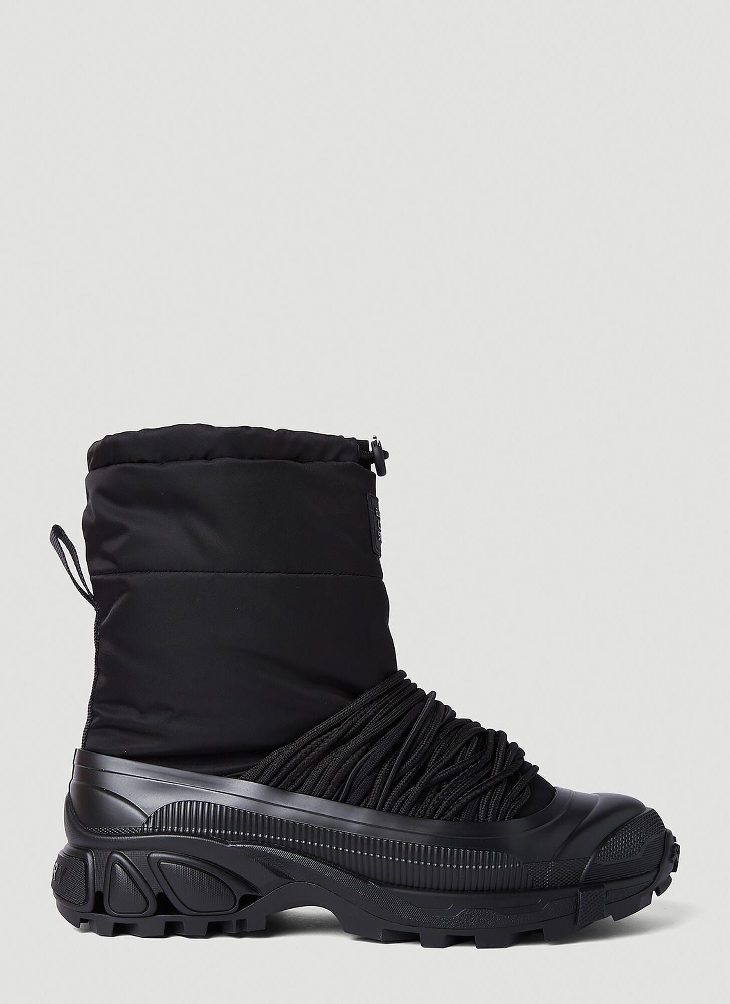 Burberry Arthur Puffy Ankle Boots in Black for Men | Lyst