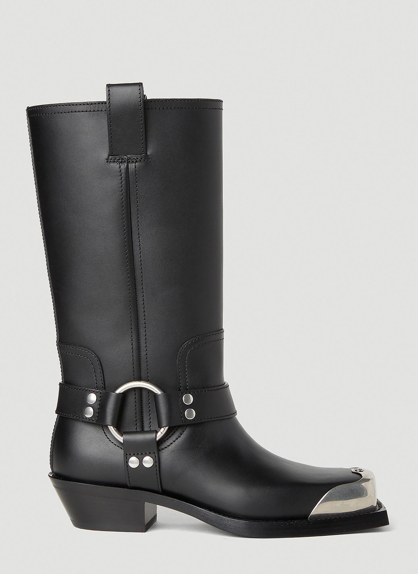 Gucci Harness Boots in Black for Men | Lyst