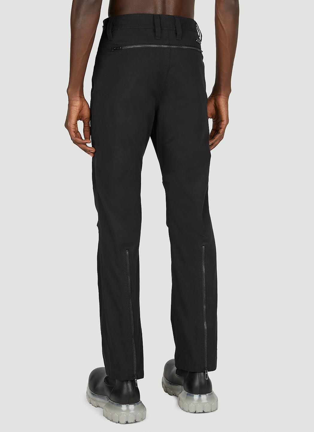 032c Split-s Zip Pants in Black for Men
