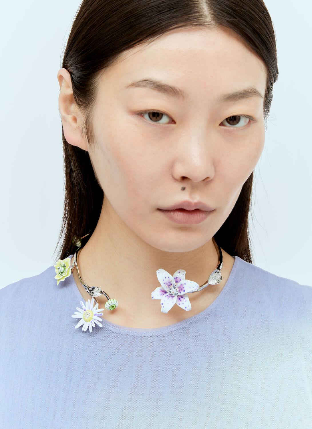 【関税込み】Acne Studios シルバー Flower リング Acne Studios - Flower ring - Silver/transparent
