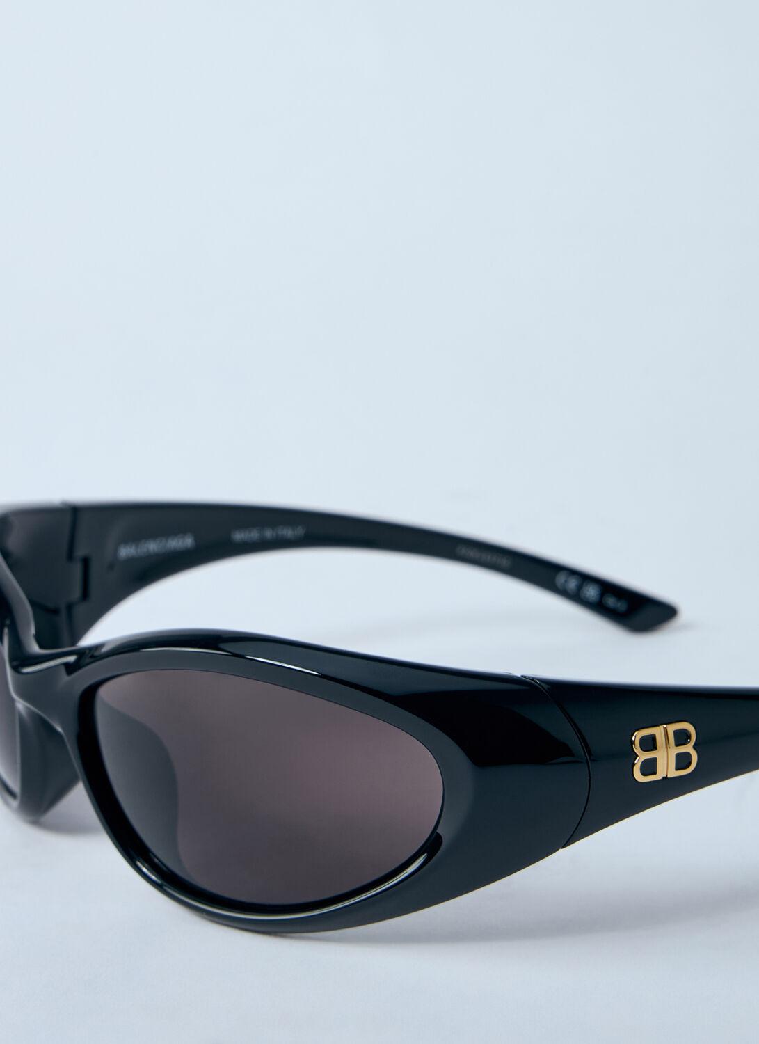 ★関税込み★ BALENCIAGA Sporty B Round Sunglasses Sporty B Round Af Sunglasses in Black | Balenciaga US