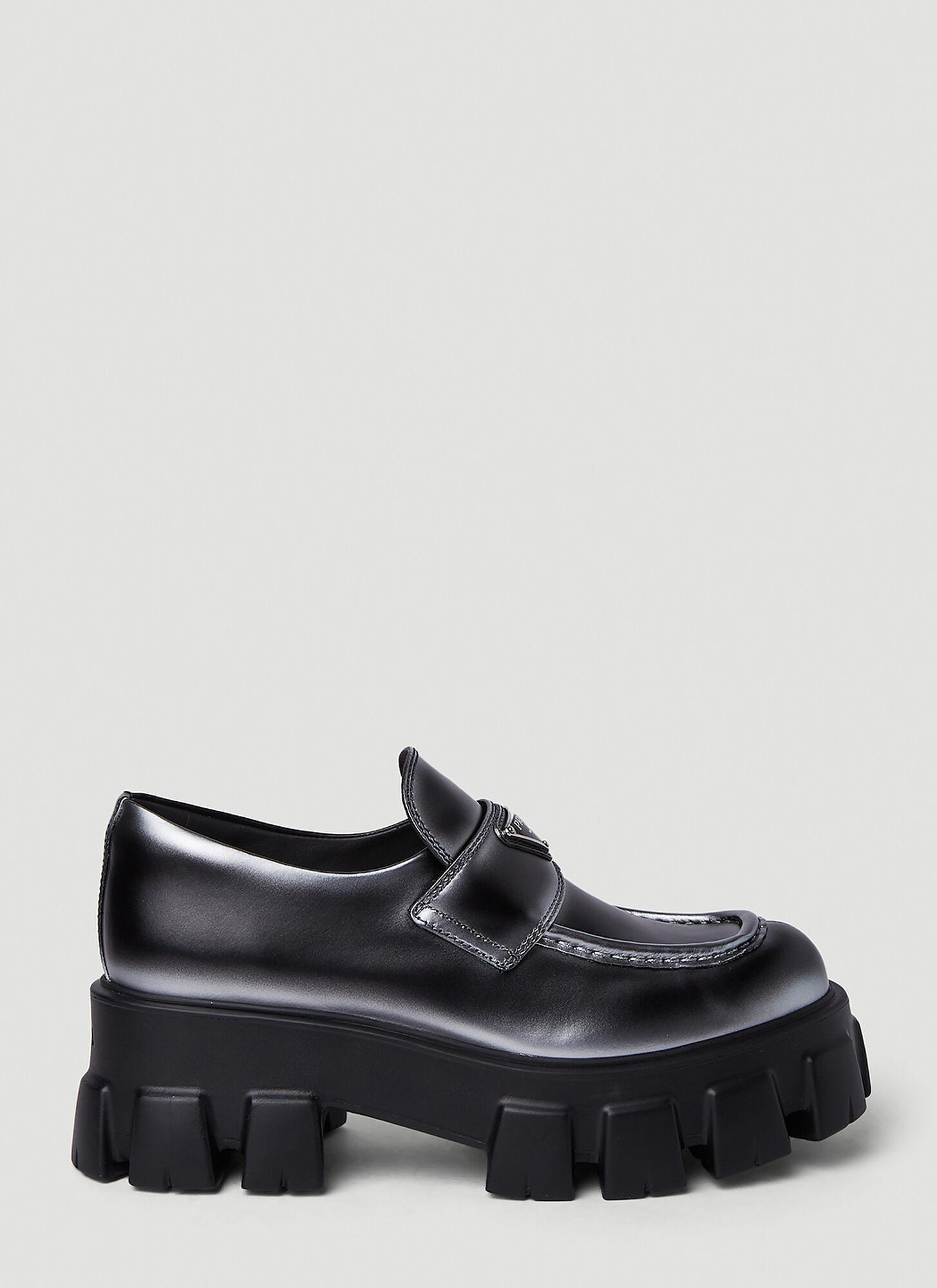 platform prada loafers