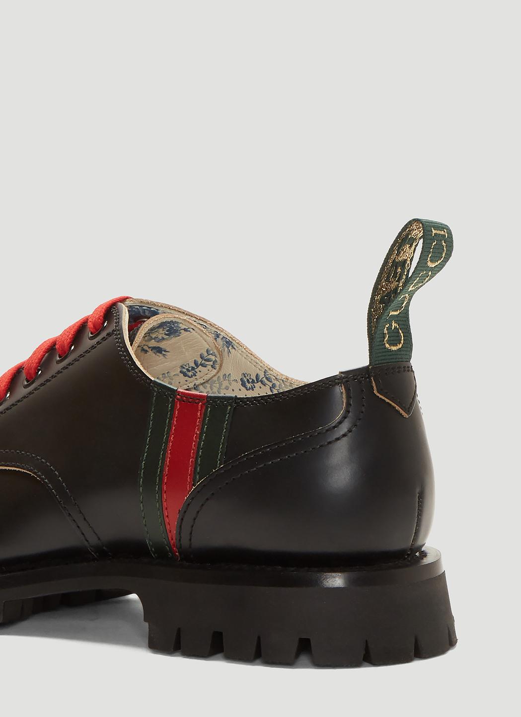 gucci black shoe laces