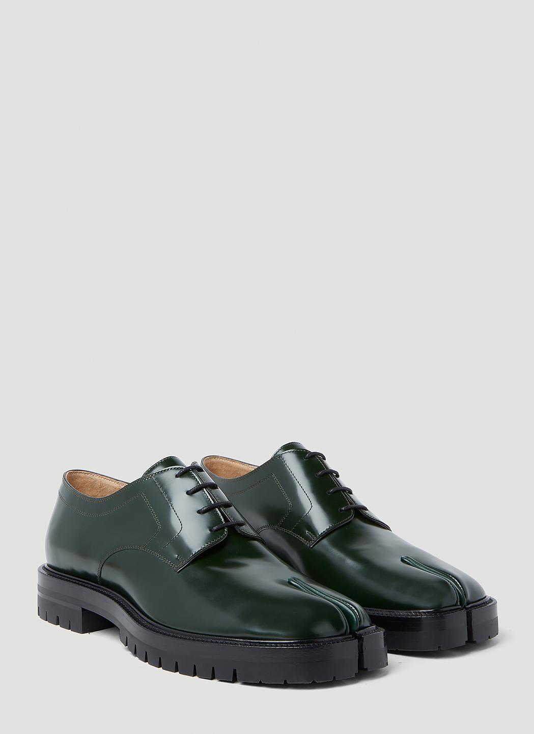 Maison margiela green lace up Oxford Maison Margiela Lace-up Shoes In Green | ModeSens main image 4