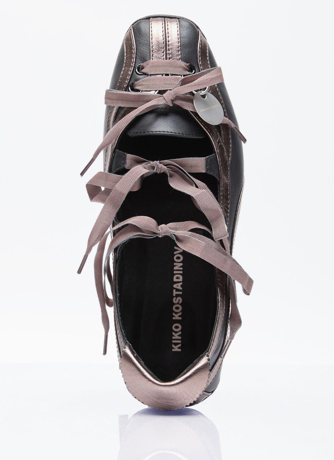 Kiko Kostadinov Lella Hybrid Flats in Brown | Lyst