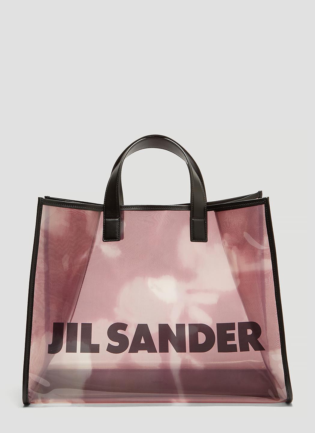 jil sander transparent shopper