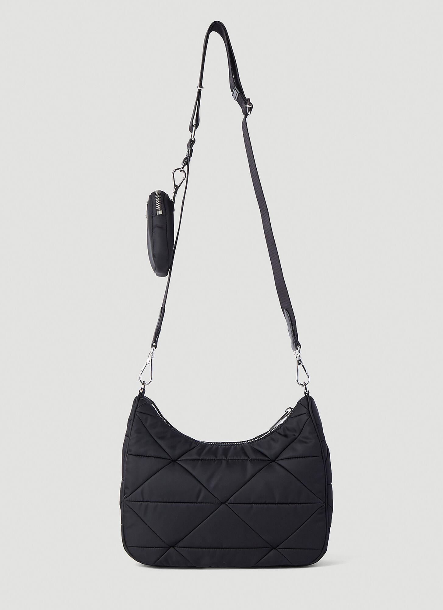Prada Re-Edition Padded Shoulder Bag - Black