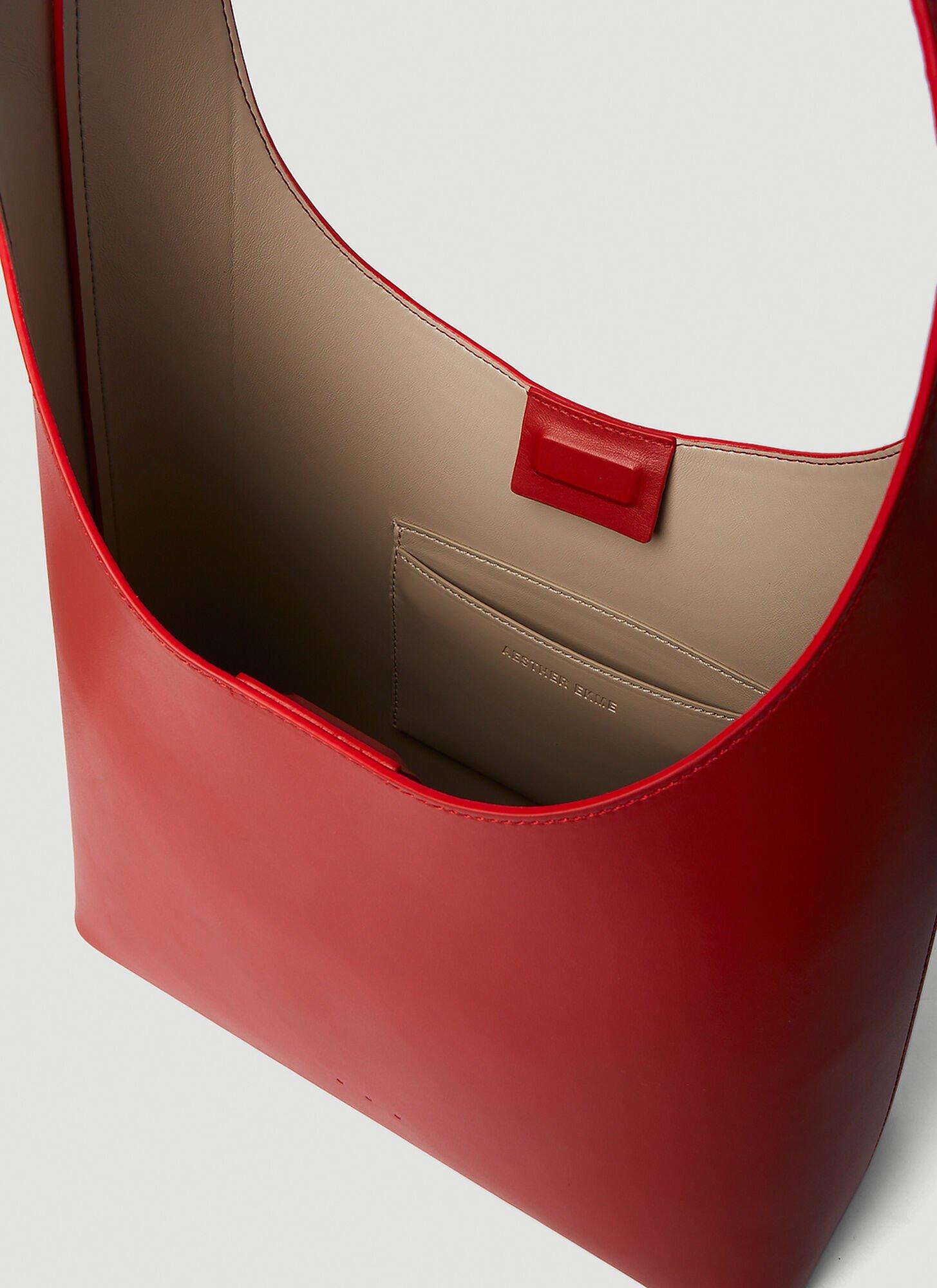 Aesther Ekme Sac Midi Shoulder Bag in Red