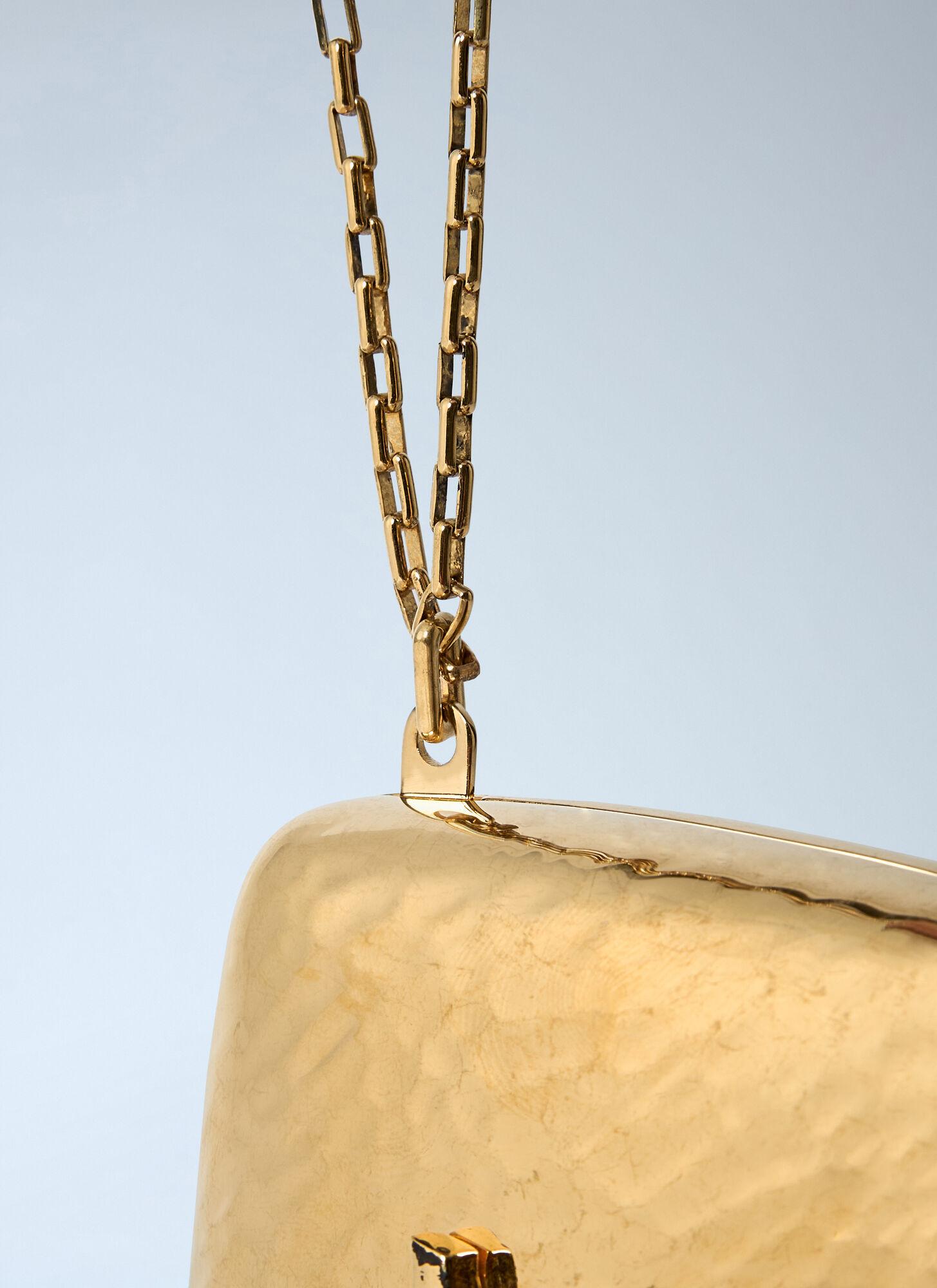 Saint Laurent Minaudiã¨Re Clutch in Blue Lyst UK