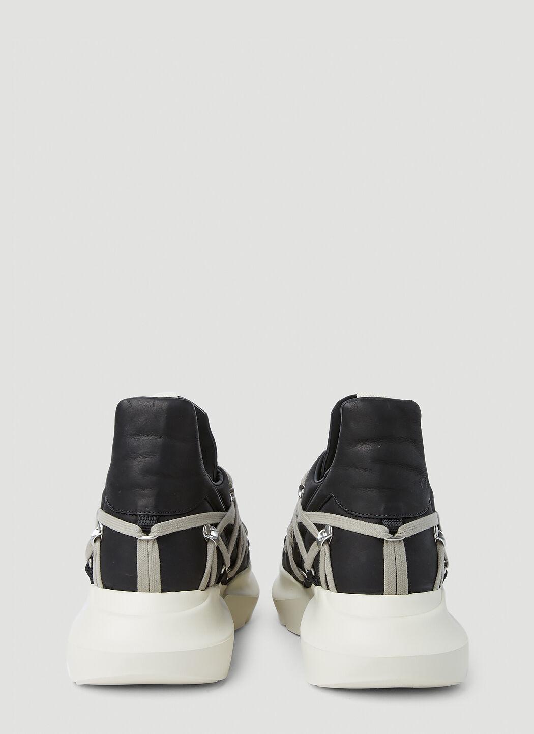 Rick Owens Megalace Runner Sneakers in Black for Men | Lyst