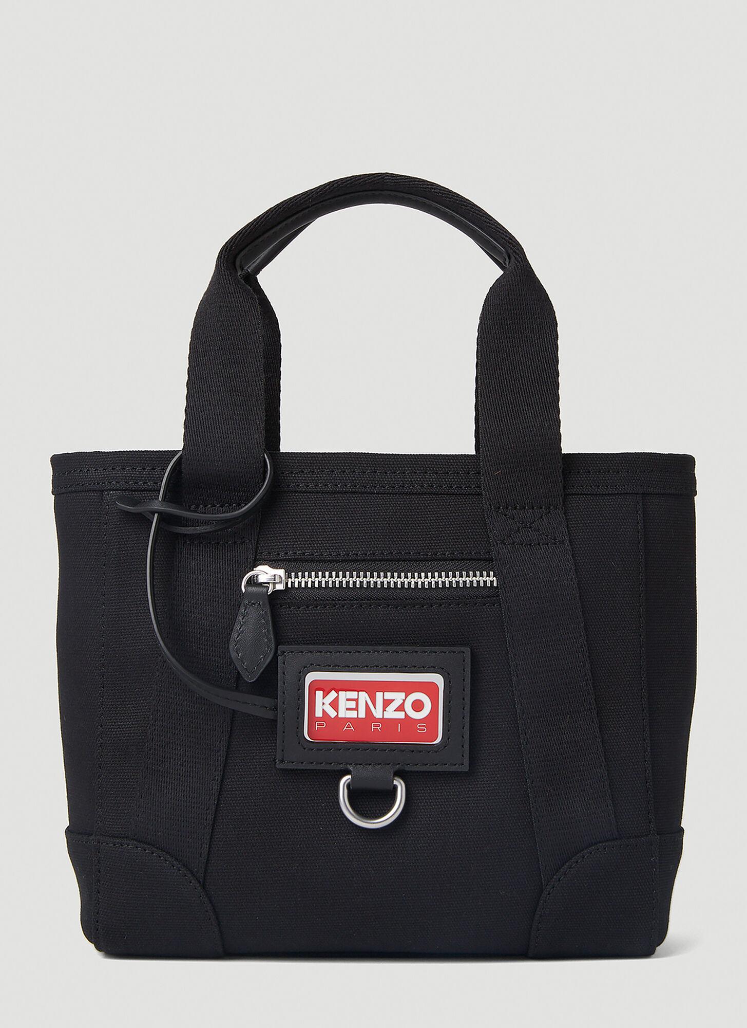 KENZO Mini Tote Bag in Black | Lyst