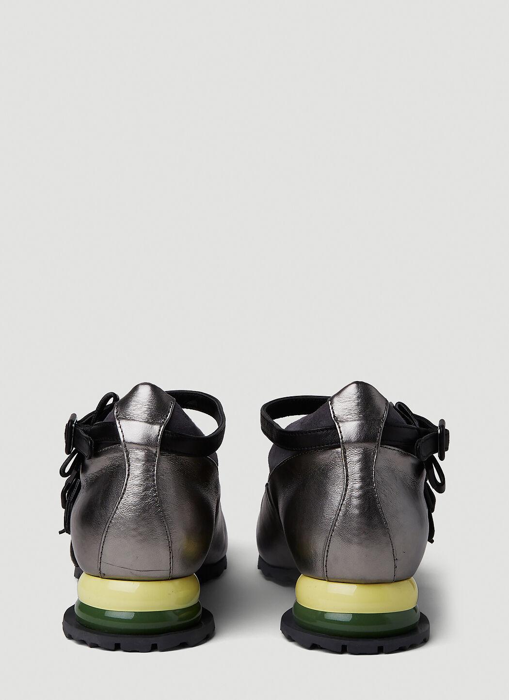 Kiko Kostadinov Ribbon Hybrid レザースニーカー Kiko Kostadinov Ribbon Hybrid レザースニーカー