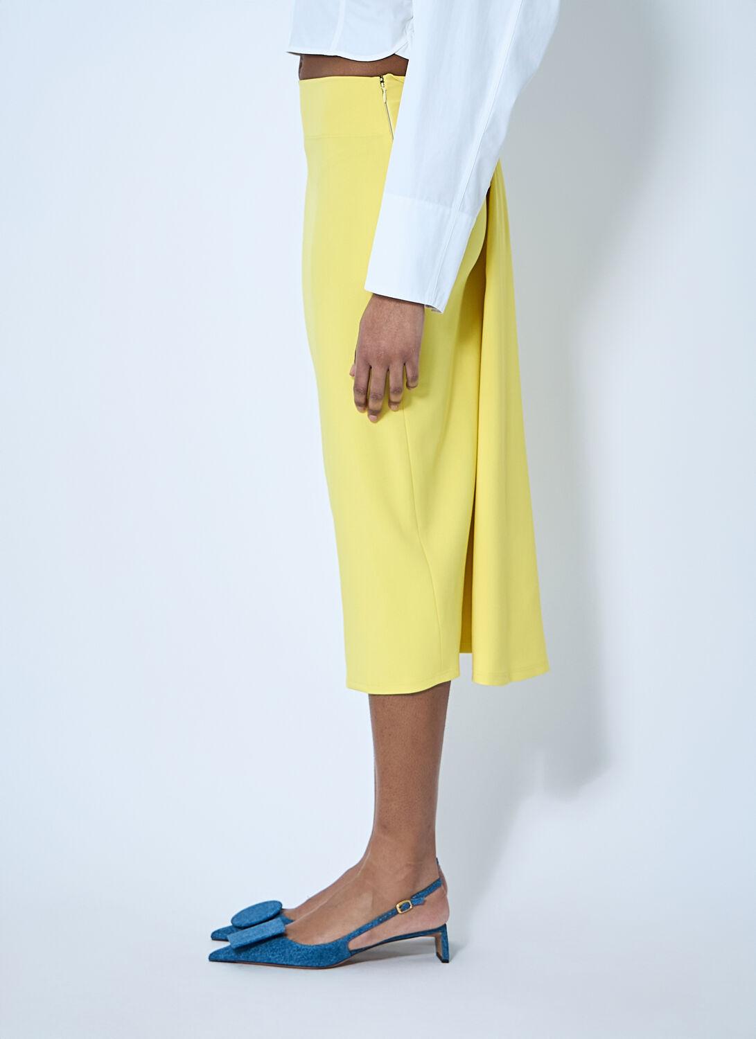 Jacquemus La Jupe Sablier Skirt in Yellow | Lyst
