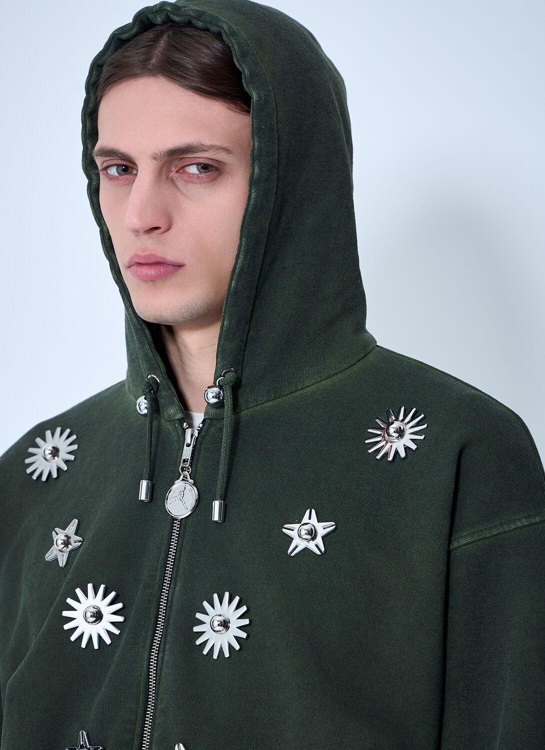 chopova lowena フーディー Chopova Lowena Blue Dallas Sweat Dress Hoodie Chopova Lowena