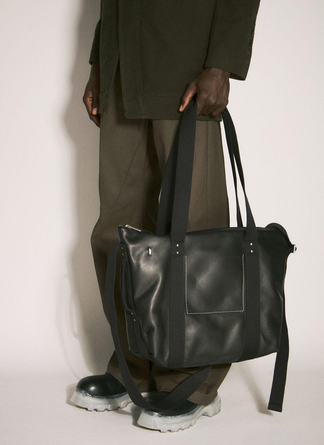 Rick owens leather tote sale