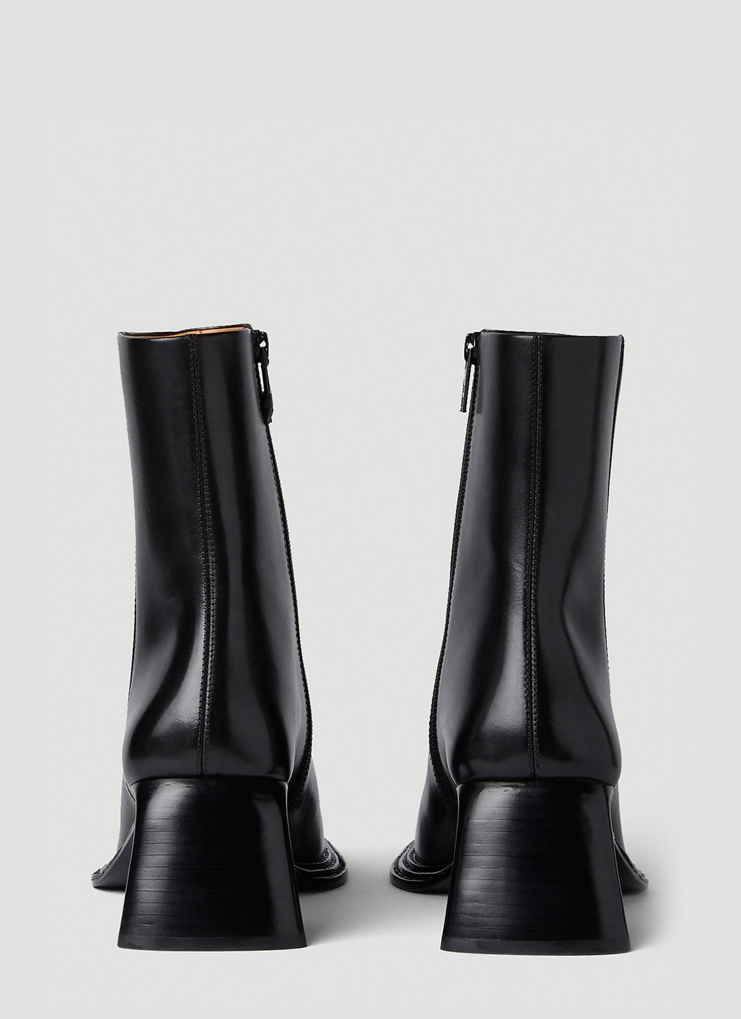 Alexander Wang Booker 60 Boots in Black | Lyst