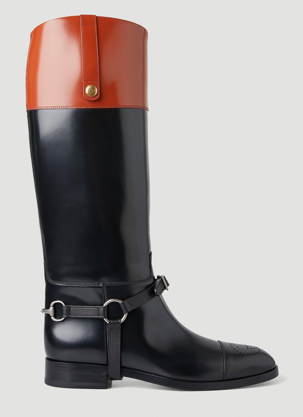 Gucci horse riding best sale boots