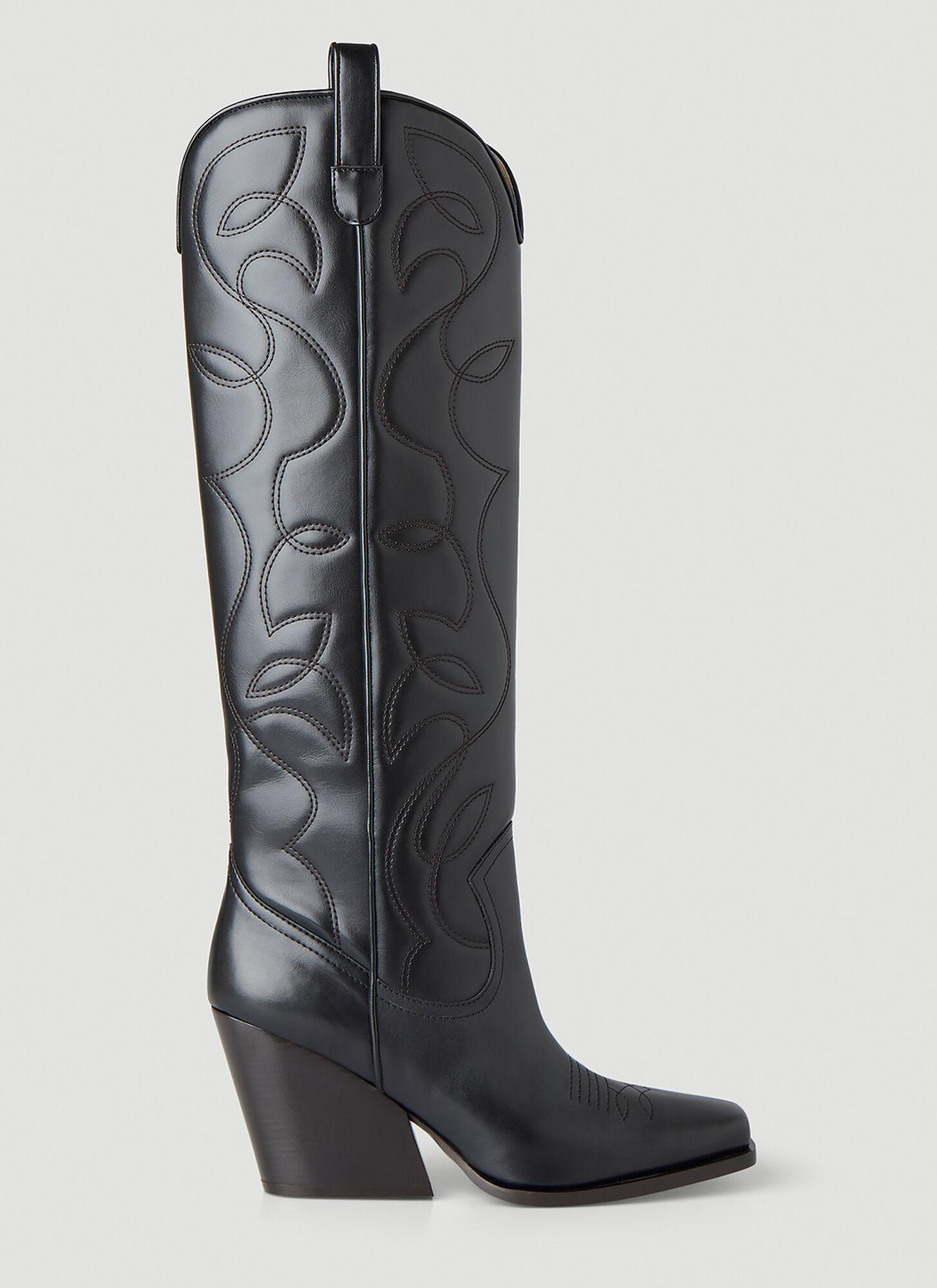 Stella McCartney Cowboy Cloudy Alter Mat Boots in Black Lyst