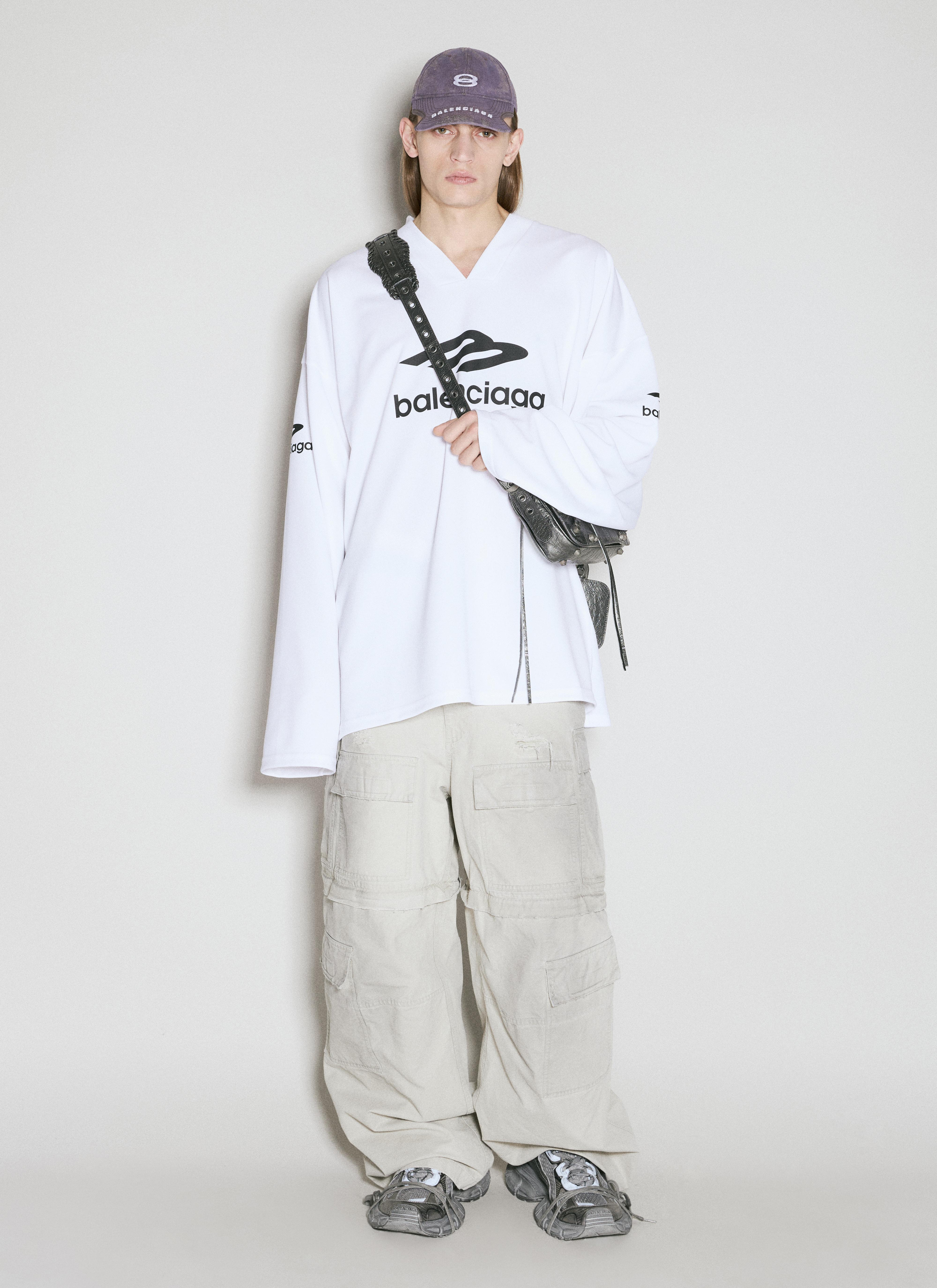 Balenciaga Le Cagole Xs Flap Crossbody Bag in White for Men Lyst UK - Main Image