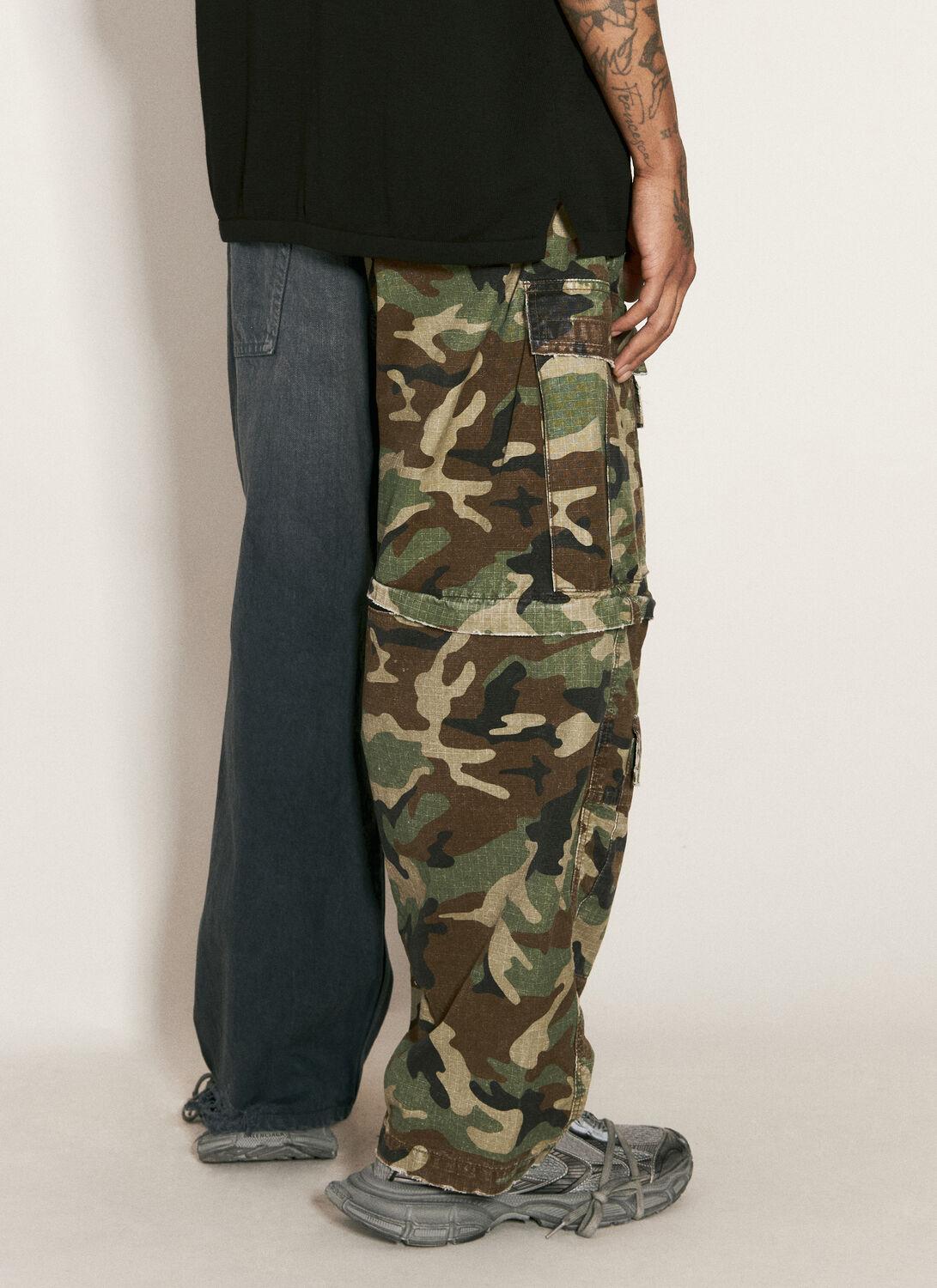 Balenciaga Camo Hybrid Baggy Pants in Gray for Men | Lyst