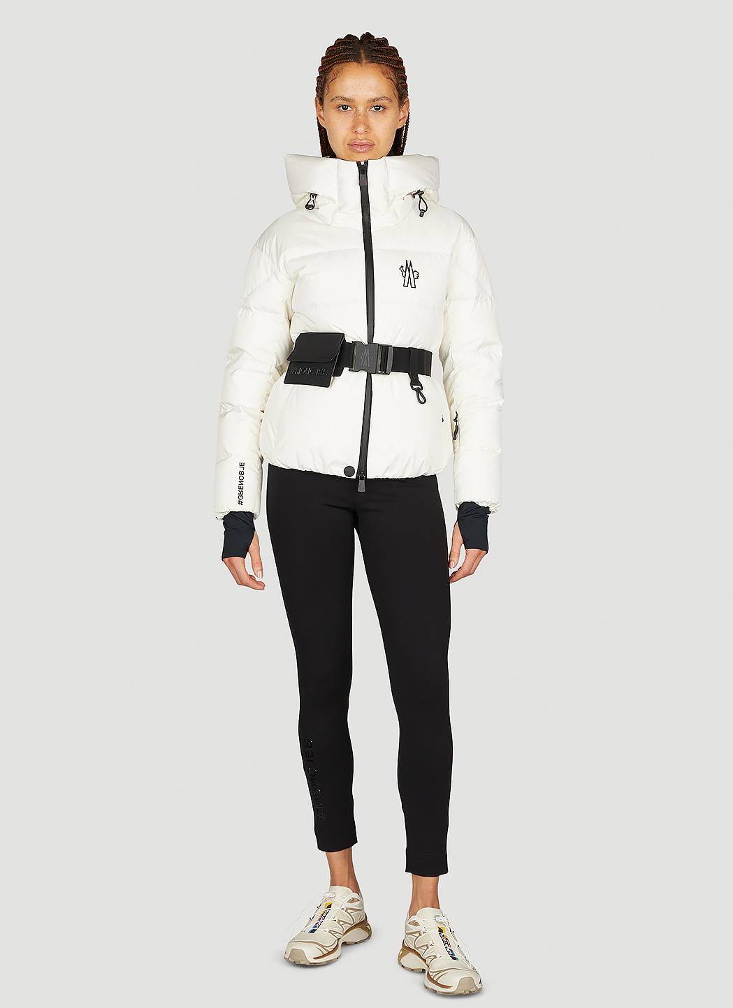 Shop Moncler Grenoble Performance & Style Bouquetin Belted Down Jacket