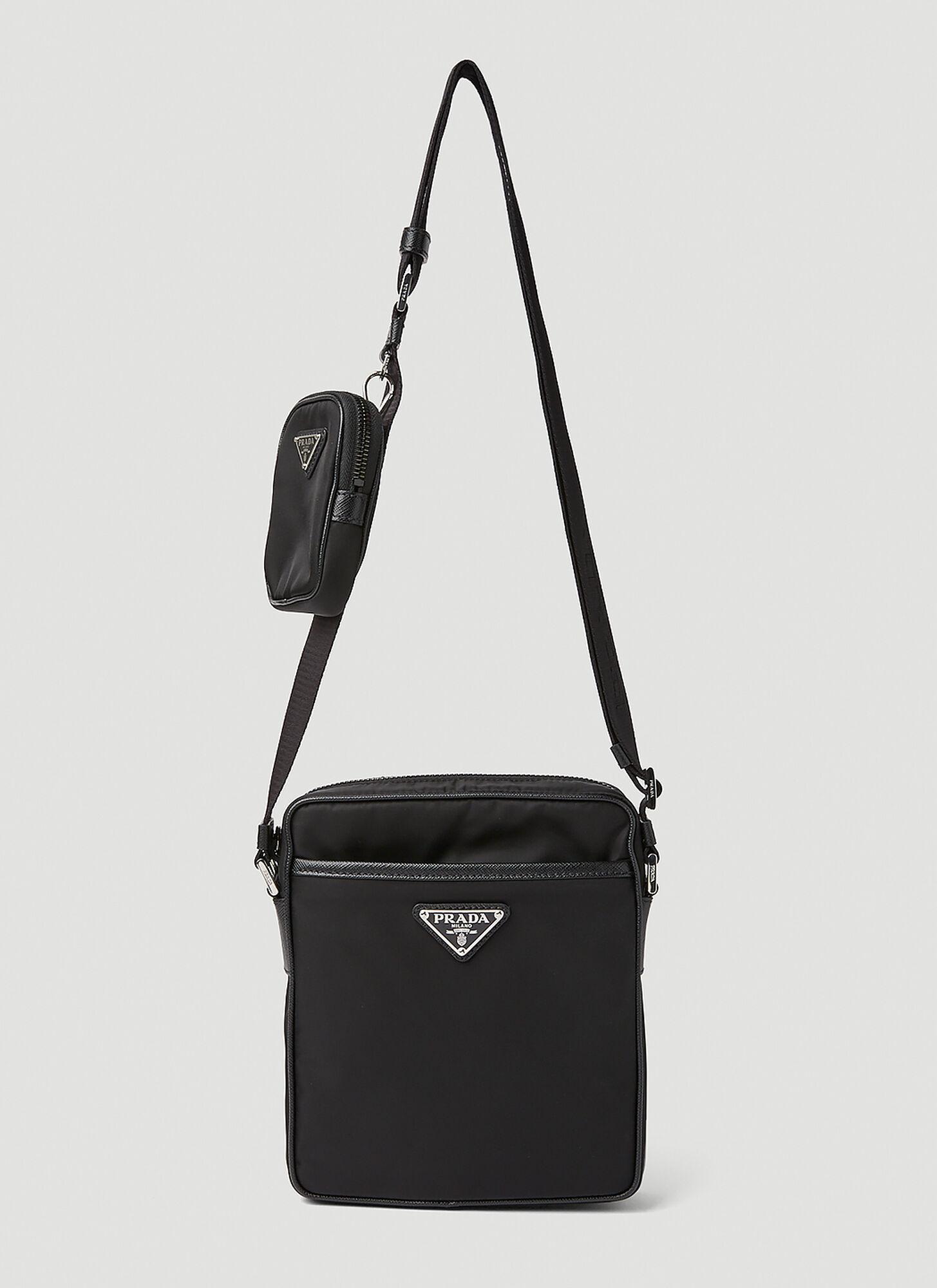 Prada Re-nylon Crossbody Bag in Black for Men | Lyst Canada