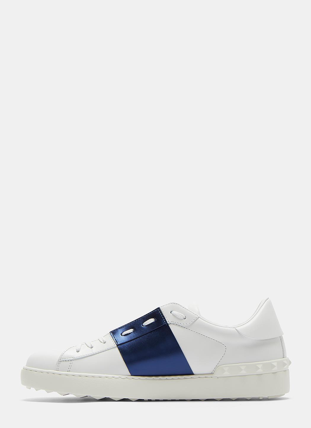 valentino metallic sneakers
