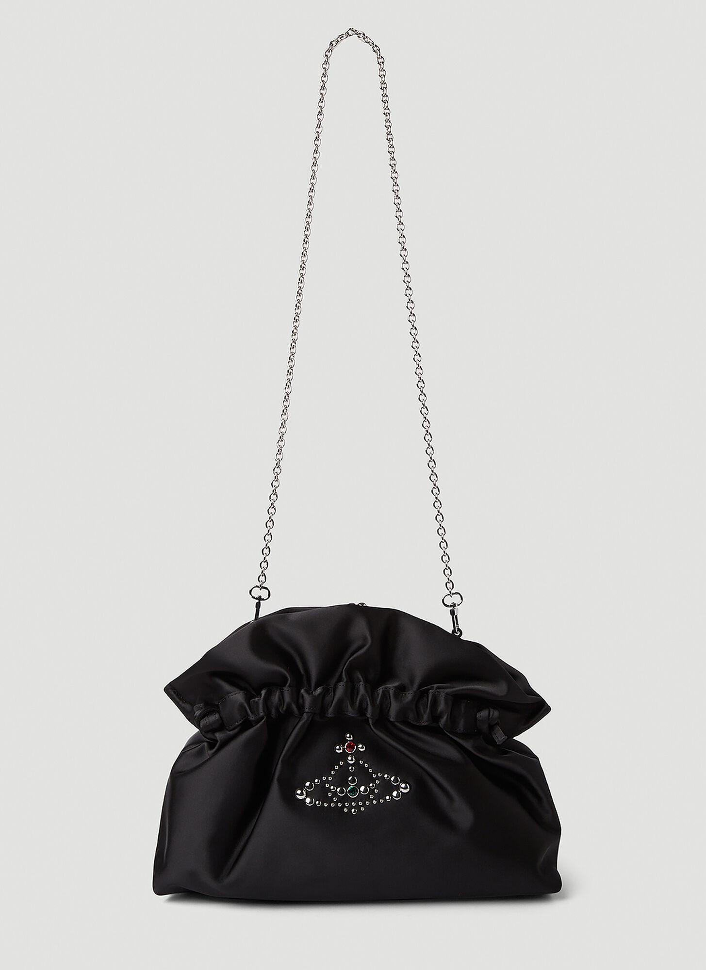 Vivienne Westwood Eva Small Clutch Bag in Black | Lyst