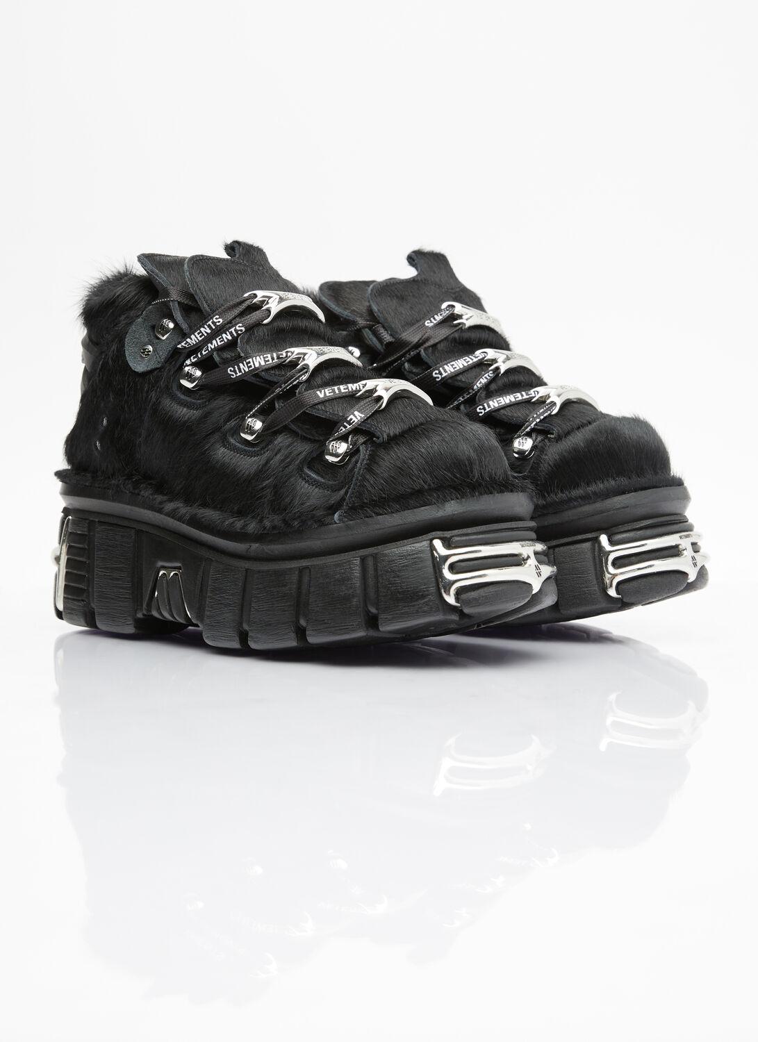 Vetements X New Rock Platform Sneakers in Black | Lyst