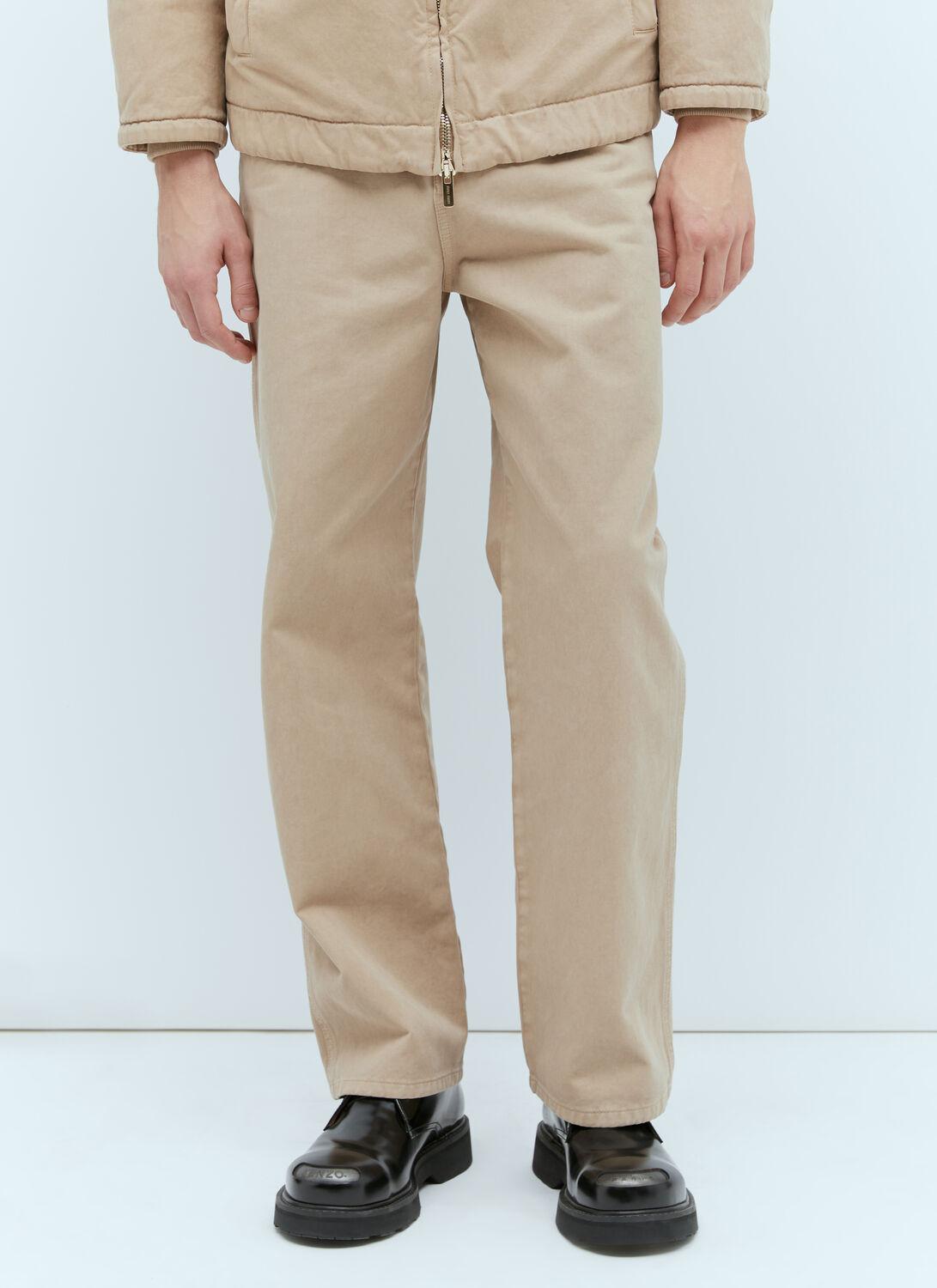 パンツ 90s miumiu men's khaki slacks 90s miumiu men's khaki slacks