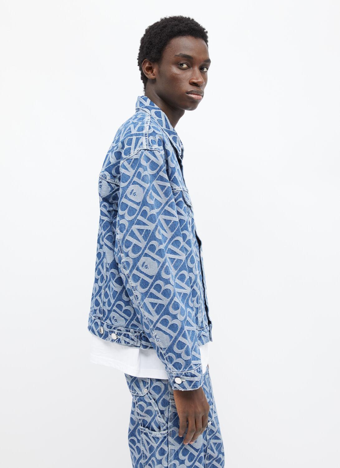 A bathing ape outlet denim jacket