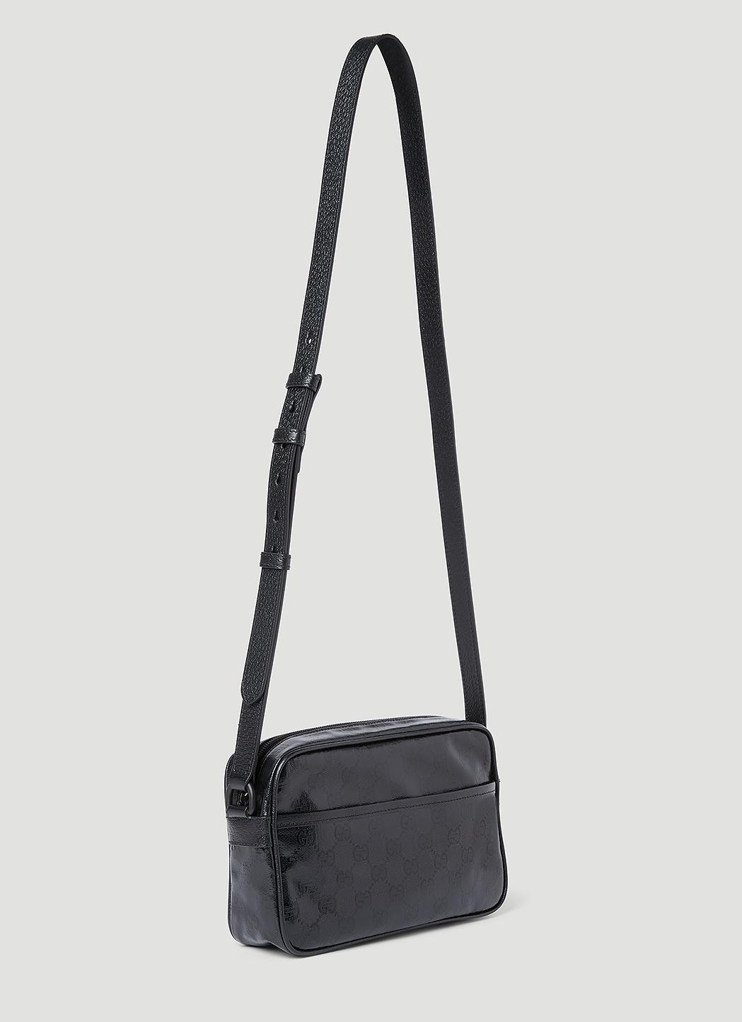 【GUCCI】Men's GG Crystal Canvas Mini Shoulder Crossbody Bag Gucci Gg Crystal Mini Shoulder Bag in White for Men | Lyst