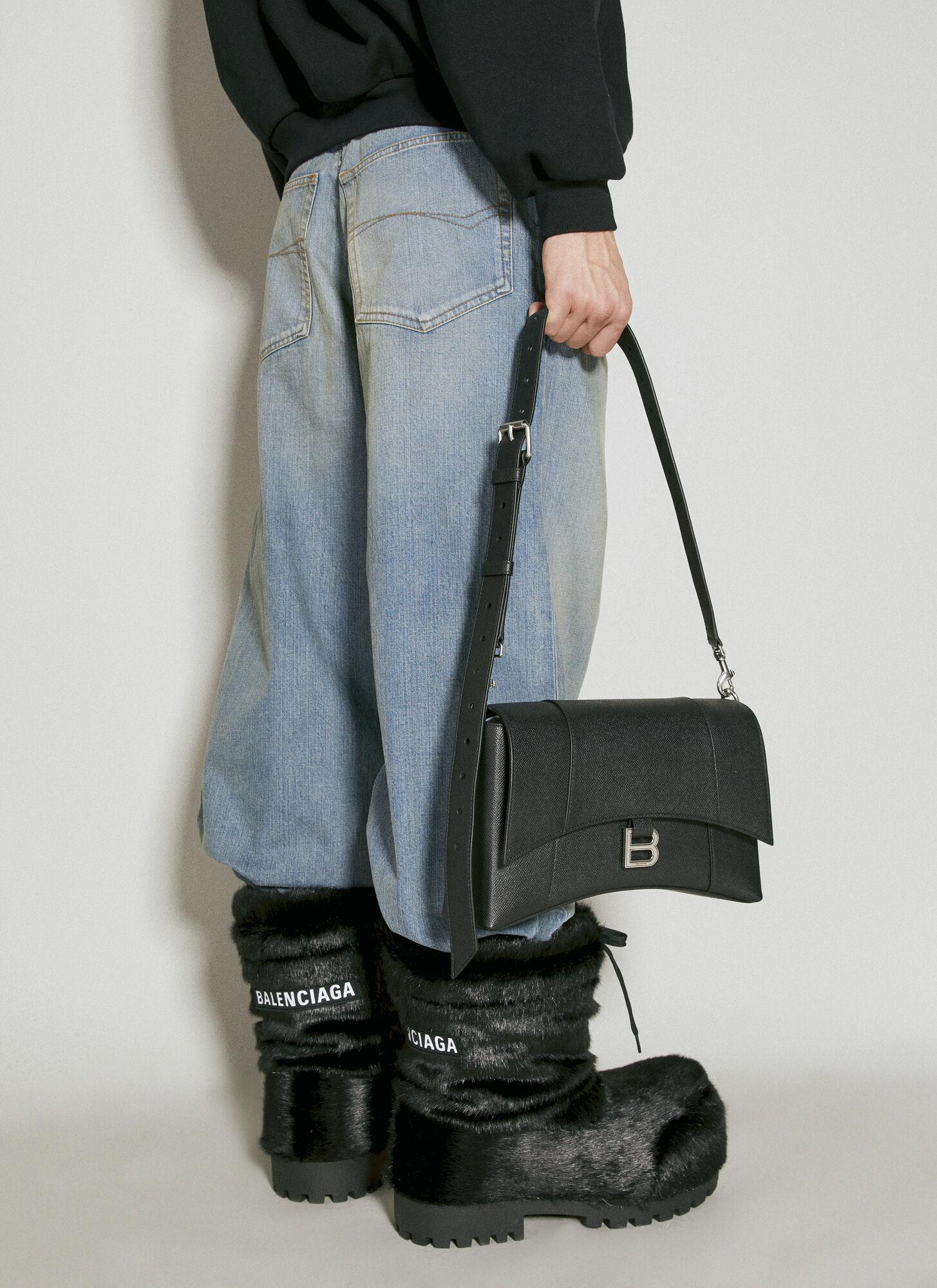 Balenciaga Downtown Messenger Bag in Grey for Men Lyst UK