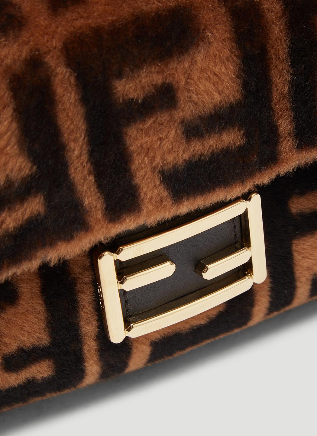 Fendi shop sheepskin bag