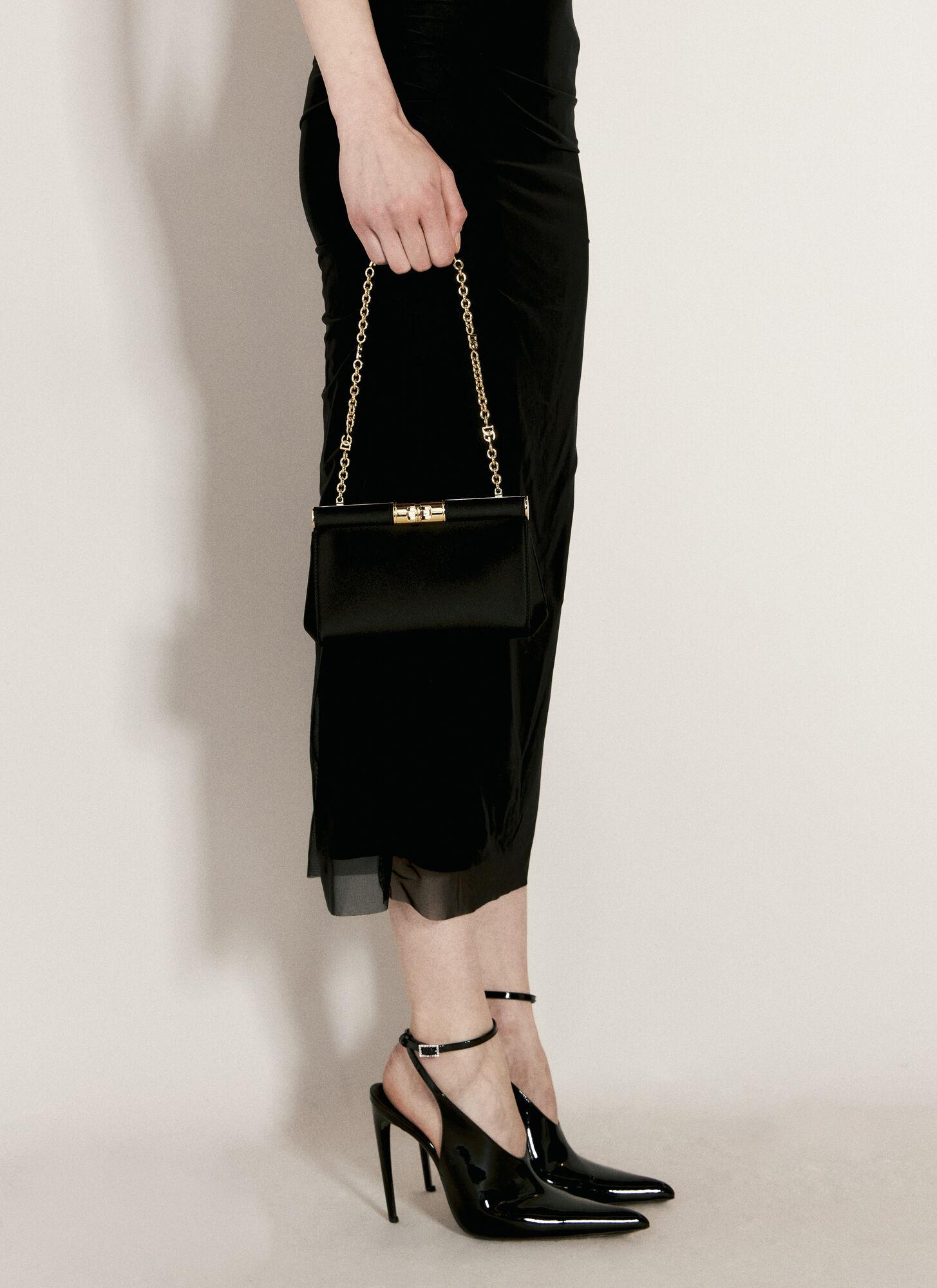 Dolce & Gabbana Small Marlene Shoulder Bag in Black | Lyst
