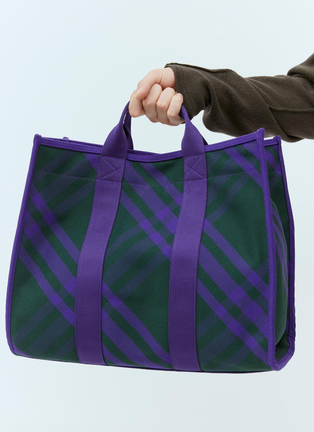 Burberry store bag purple